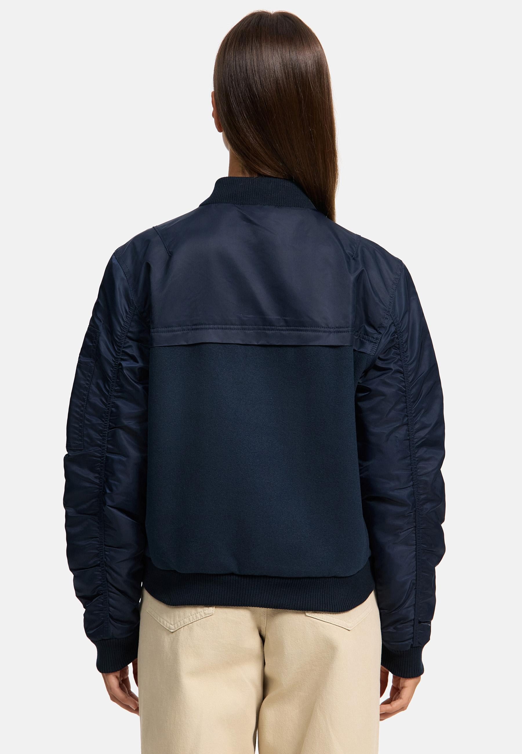 Navahoo Bomberjacke Willstehaben 14 angesagte Collegejacke mit Ärmeltasche