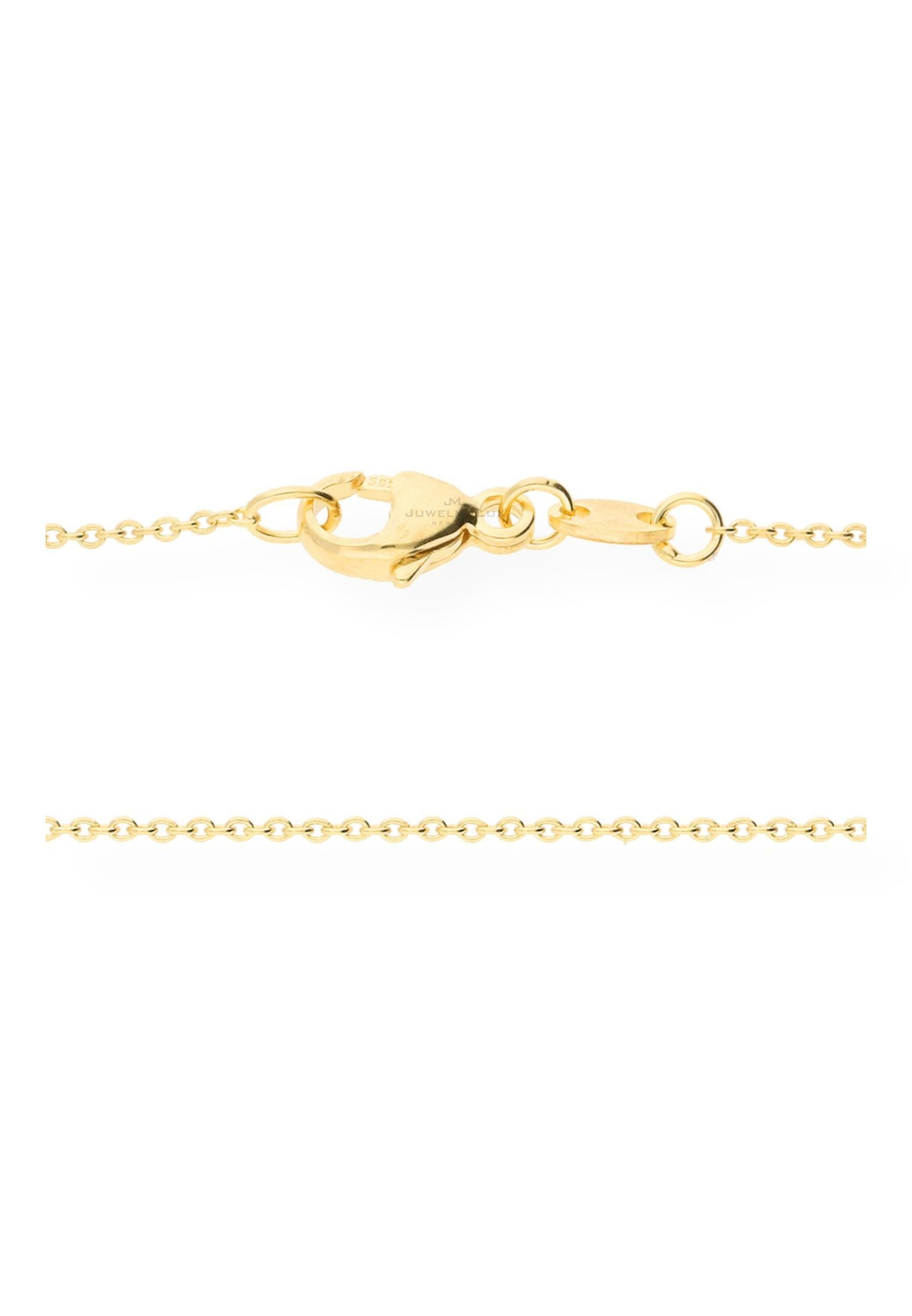 JuwelmaLux Goldkette Halskette gold Damen und inkl. Anker (1-tlg), Gelbgold 585er Karat, Herren Schmuckschachtel 14