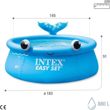 Intex Planschbecken Easy Set Pool - Jolly Whale (183x51cm)