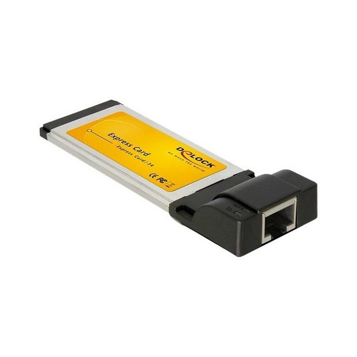 Delock I/O Express Card 34 Express Card>1x Gigabit LAN USB-Adapter