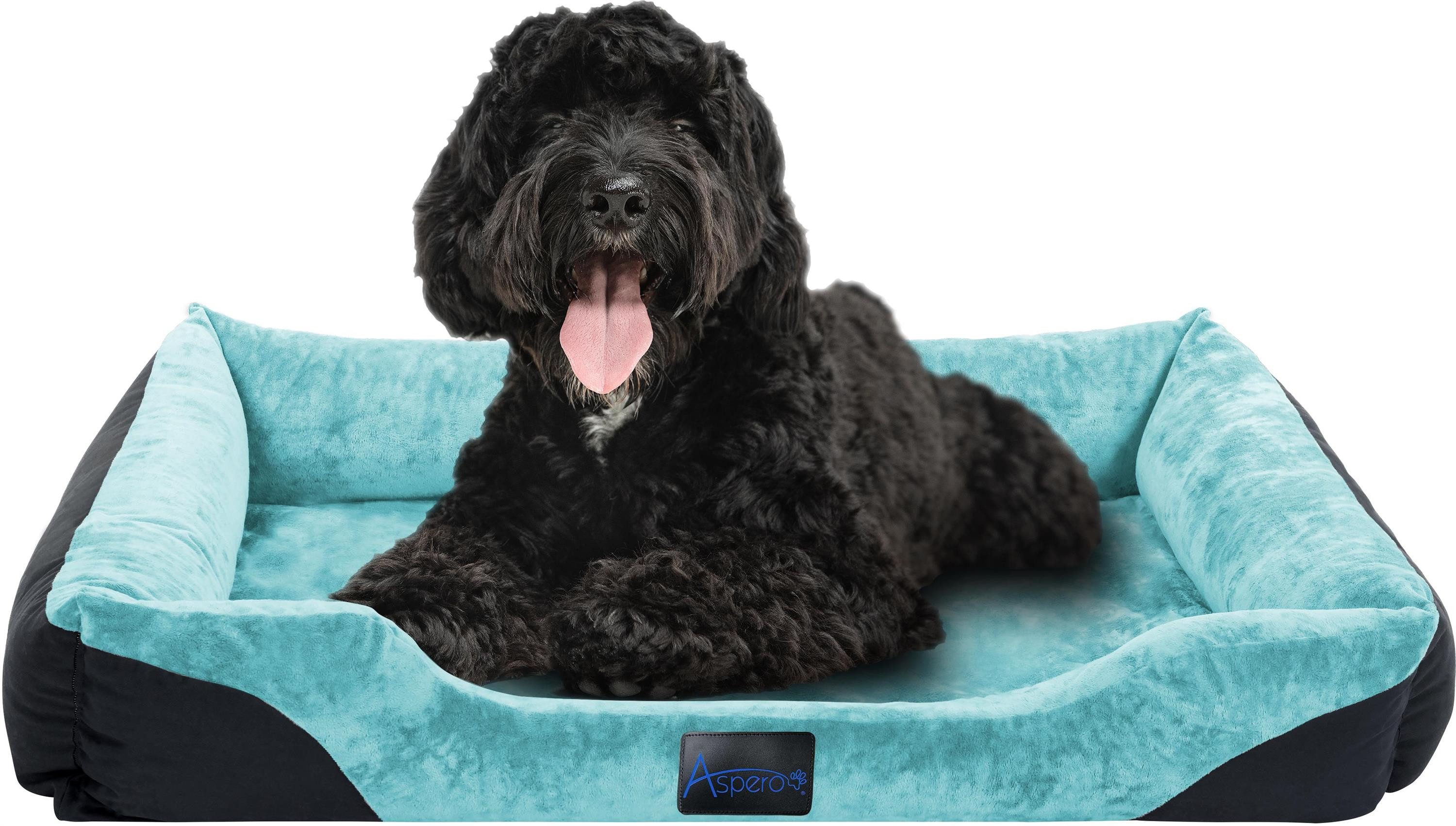 Aspero Tierbett Hundebett für kleine, mittelgroße und große Hunde, 50 % Bau günstig online kaufen