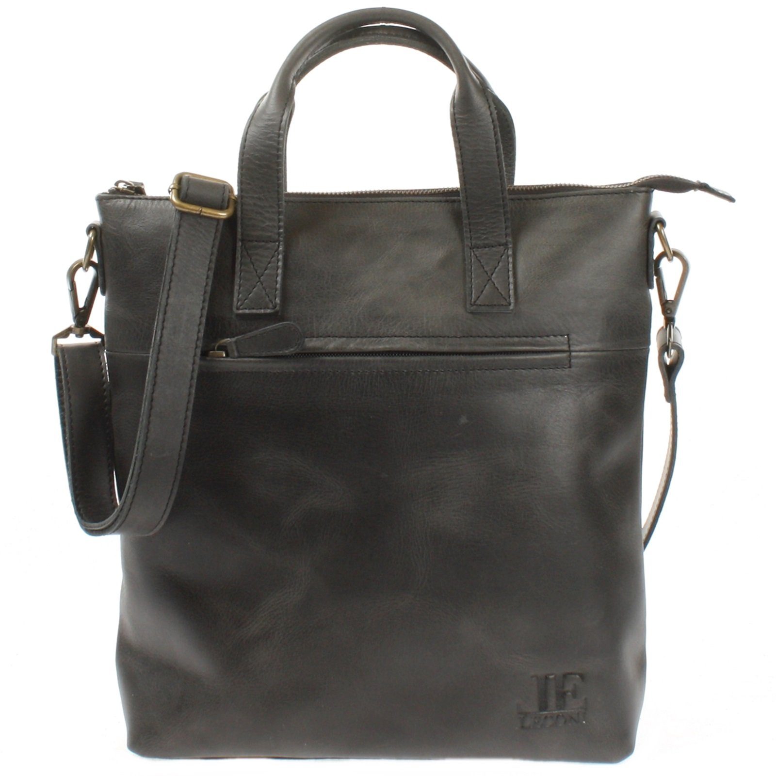 Umhängetasche Damentasche DIN A4 Henkeltasche Shopper Echtleder LE0068