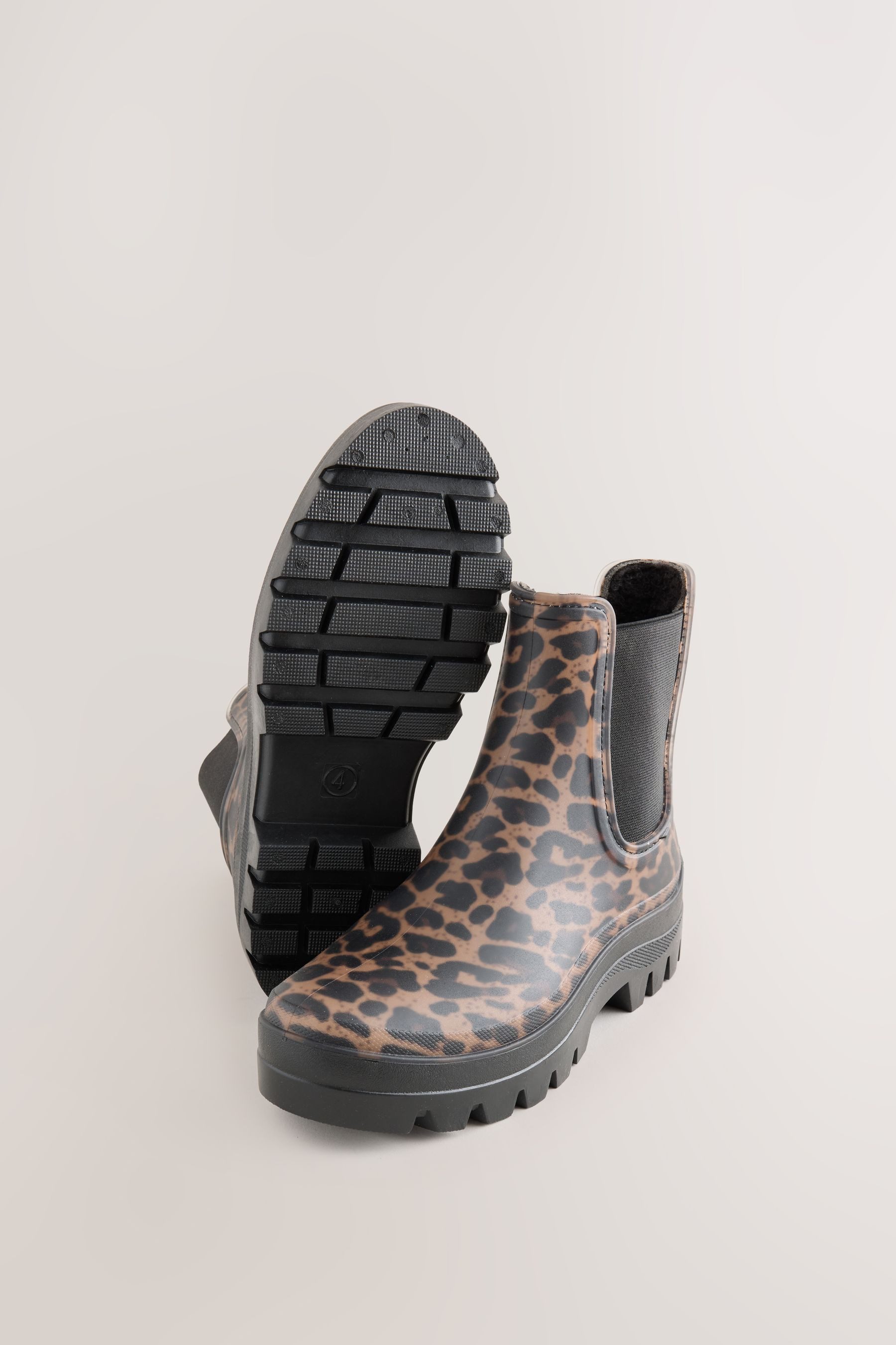Next Chelsea-Gummistiefel mit Kunstfellfutter Gummistiefel (1-tlg)