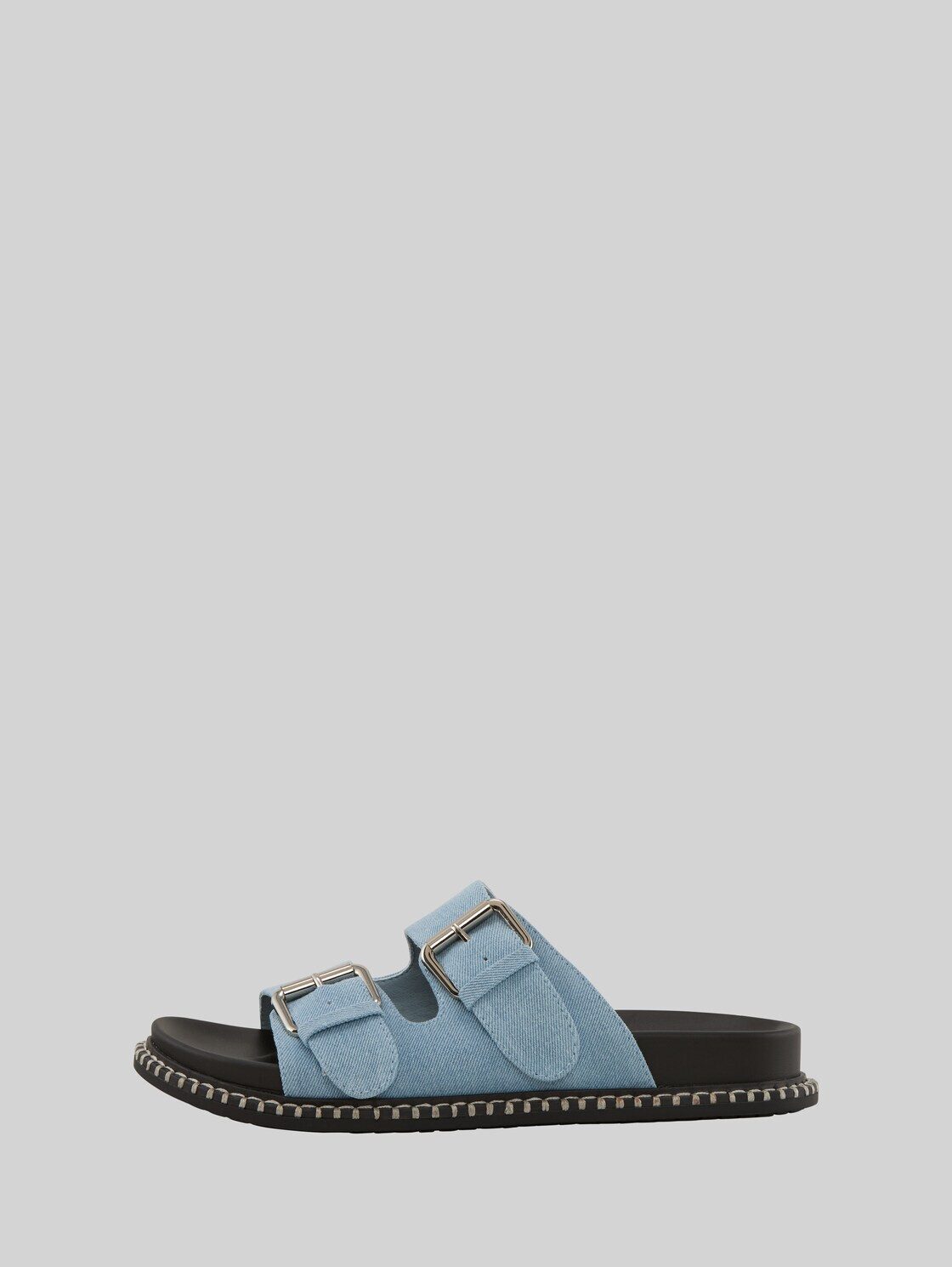 TOM TAILOR Shoes Licence Sandale (1-tlg) Flache Sandalen in Jeans-Optik