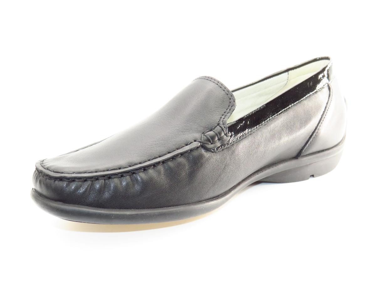 Waldläufer Harriet Leder schwarz H Slipper günstig online kaufen