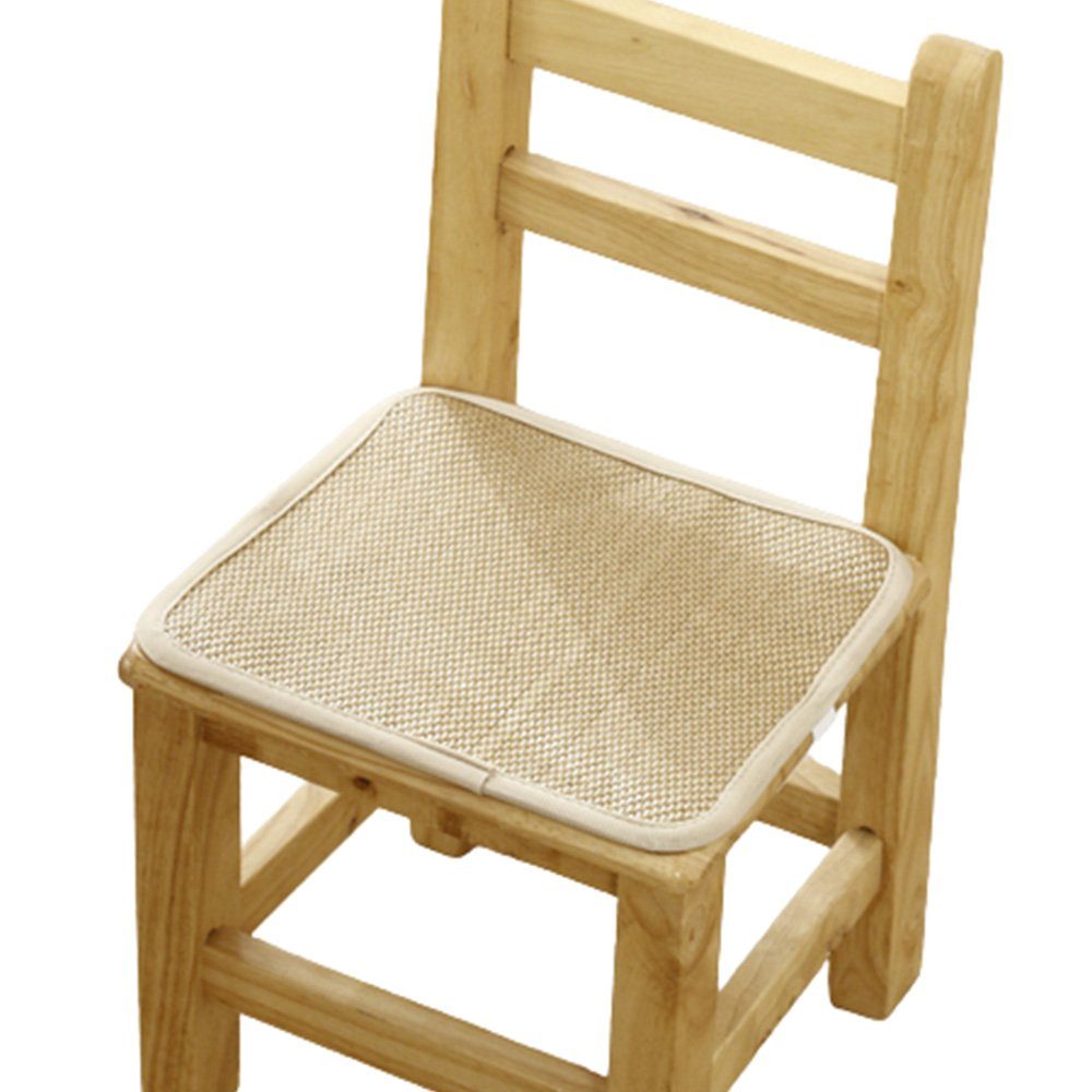 FELIXLEO Stuhlkissen Stuhlkissen mit Bänder für Kindersitz 30 x 30 cm für Kleine Stühle