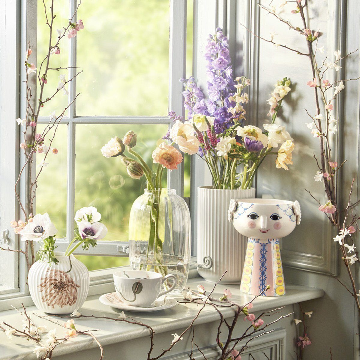 Bjørn Wiinblad Dekovase Eva Bunt