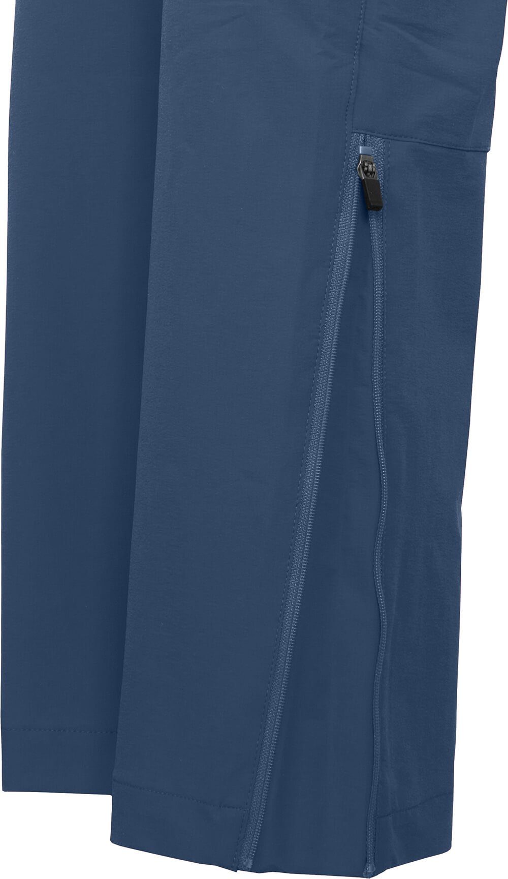 Bergson Outdoorhose Damen leicht, (slim) COMFORT strapazierfähig, enzianblau Normalgrößen, VIDAA Wanderhose