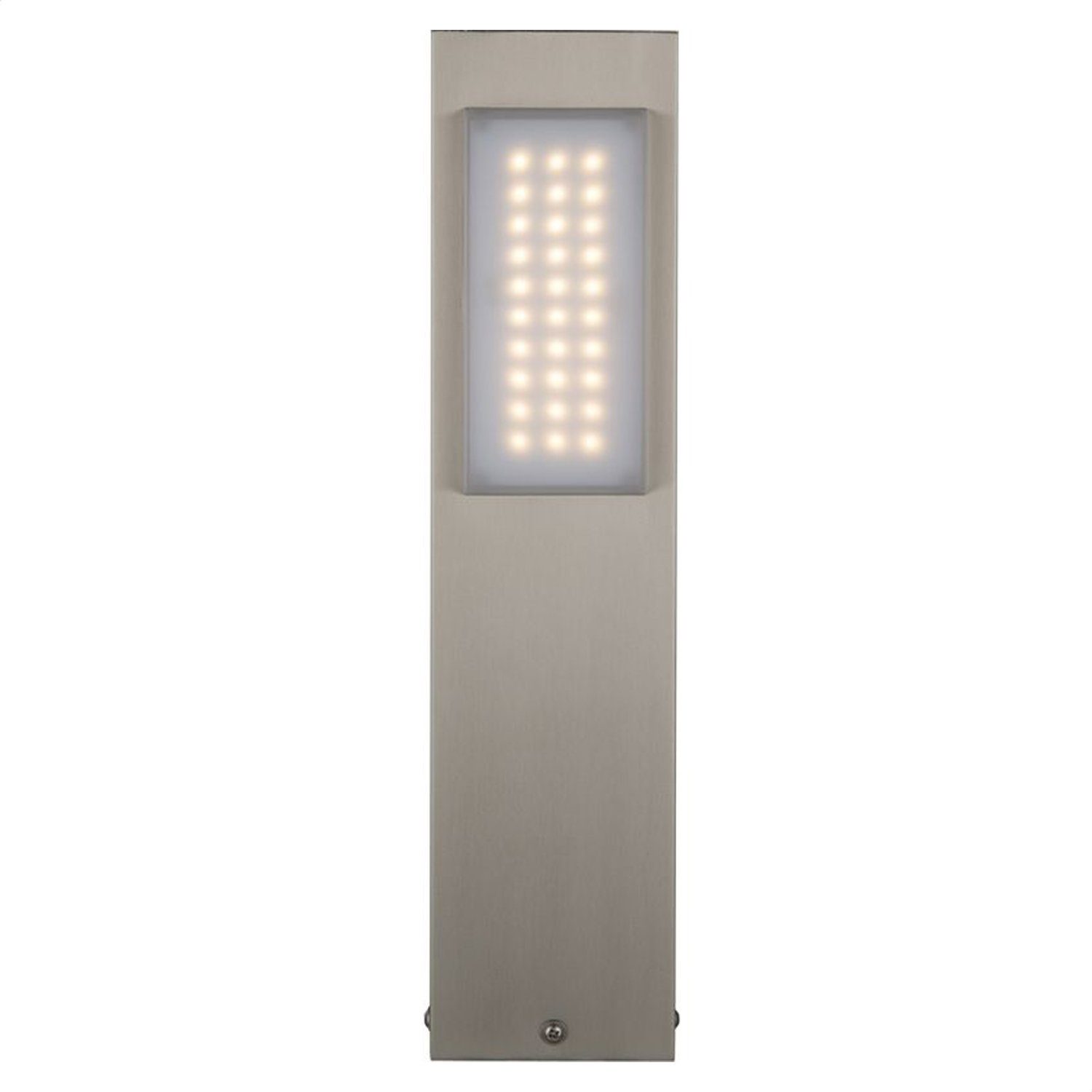 Gartenleuchte Außen-Beleuchtung 34036 LED GLOBO Globo Edelstahl Außen-Leuchte Außen-Lampe