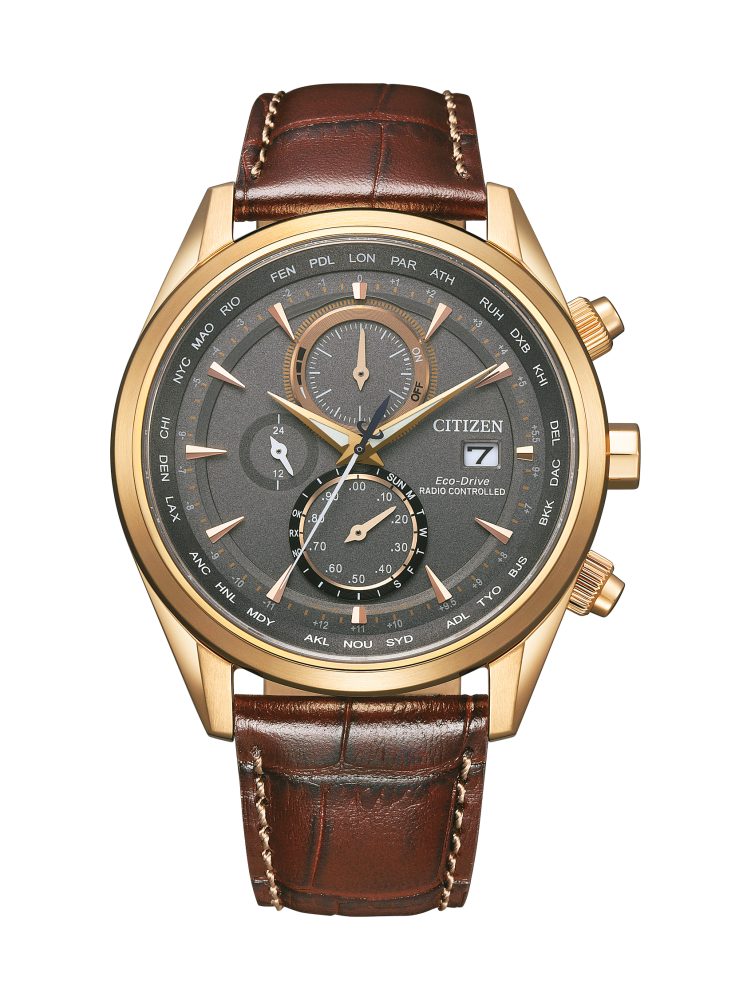 Citizen Quarzuhr Citizen Analog Chronograph 'Eco-Drive Technologie' AT8263-10H