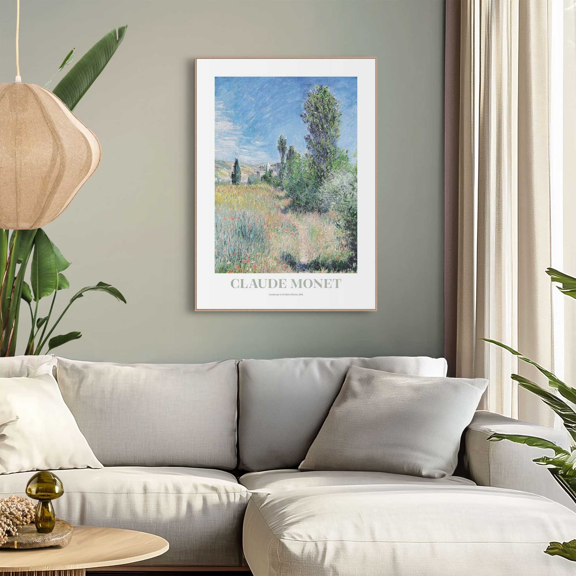 Reinders! Poster Monet - landscape in günstig online kaufen