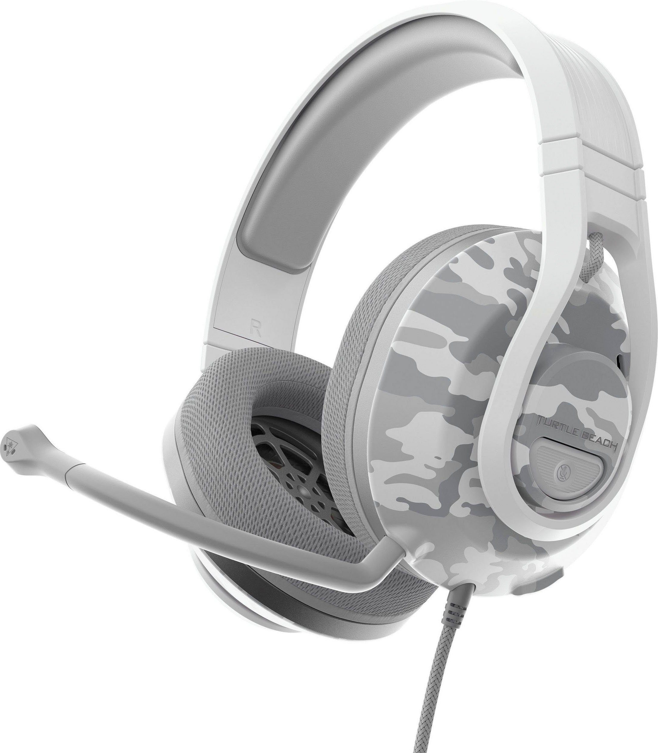 Turtle Beach Recon 500 abnehmbar), Kabel Gaming-Headset (Mikrofon White Headset, Übertragung: Gaming
