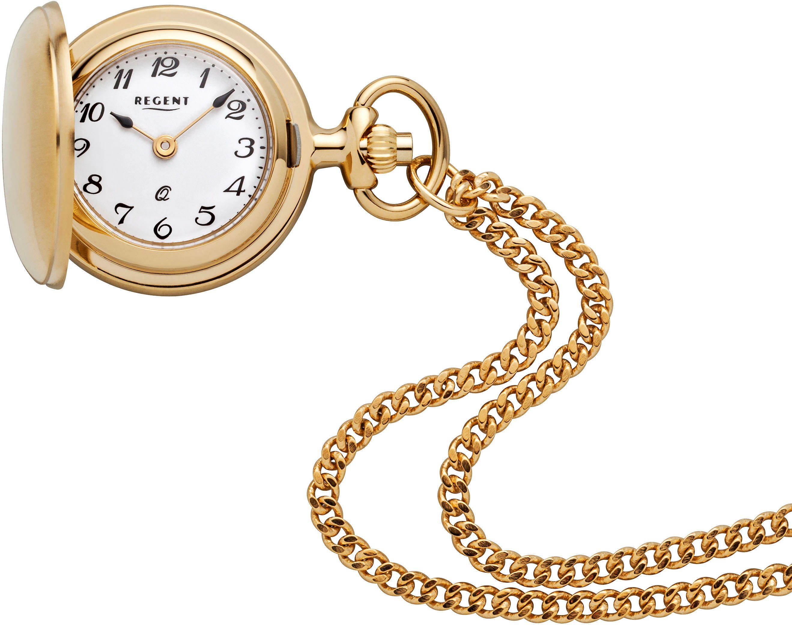 Regent Kettenuhr P763-32783049, (Set, 2-...