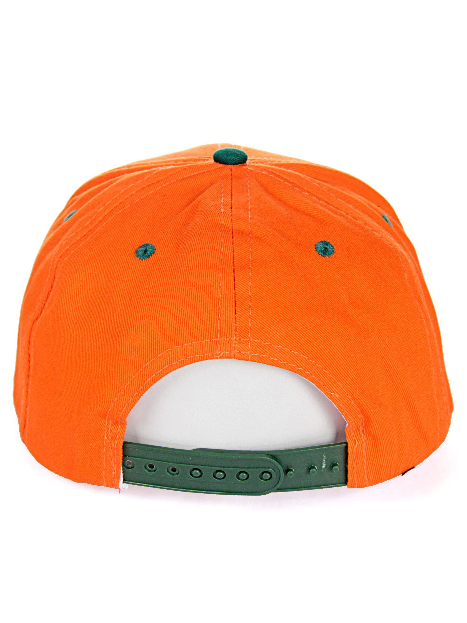 RedBridge Baseball Cap Druckverschluss orange-grün Wellingborough mit