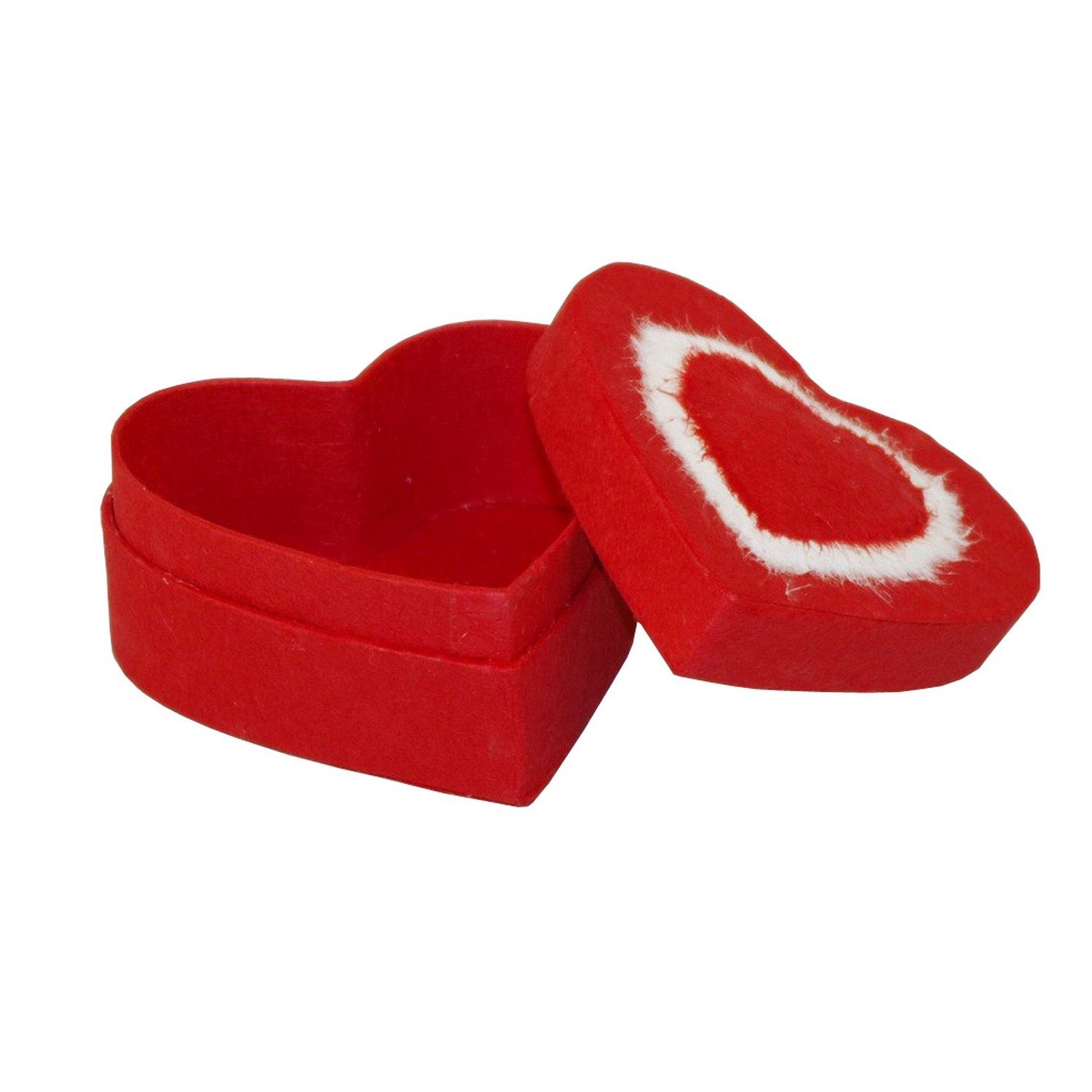 Deko AS Geschenkbox Geschenkbox "Herz" - 1 Set mit 3 Stück - L 96109
