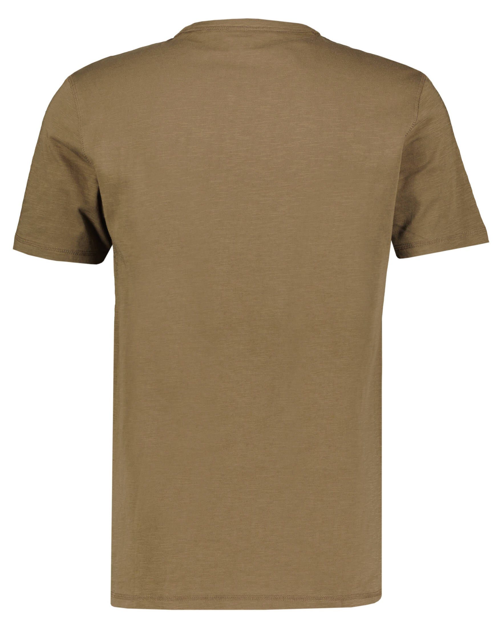 BOSS T-Shirt (25) Herren braun T-Shirt (1-tlg) TEGOOD