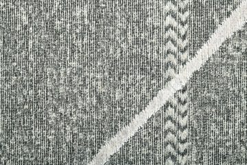 Teppich Braderup, Sansibar, rechteckig, Höhe: 2 mm, Flachgewebe, modernes Scandi Design, Motiv Rauten, mit Fransen