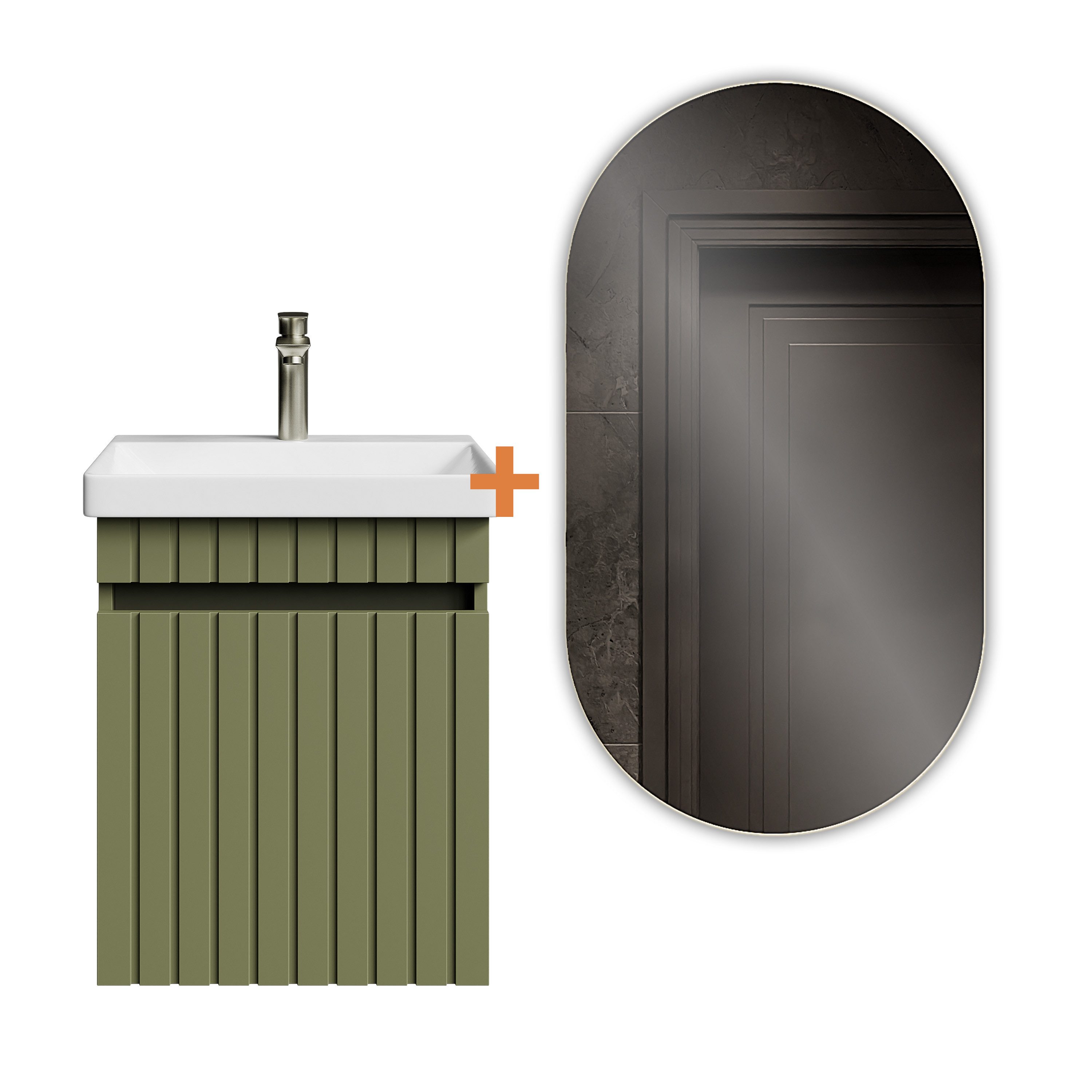 Planetmöbel Badmöbel-Set Cosmia, (Waschbecken mit Unterschrank, günstig online kaufen