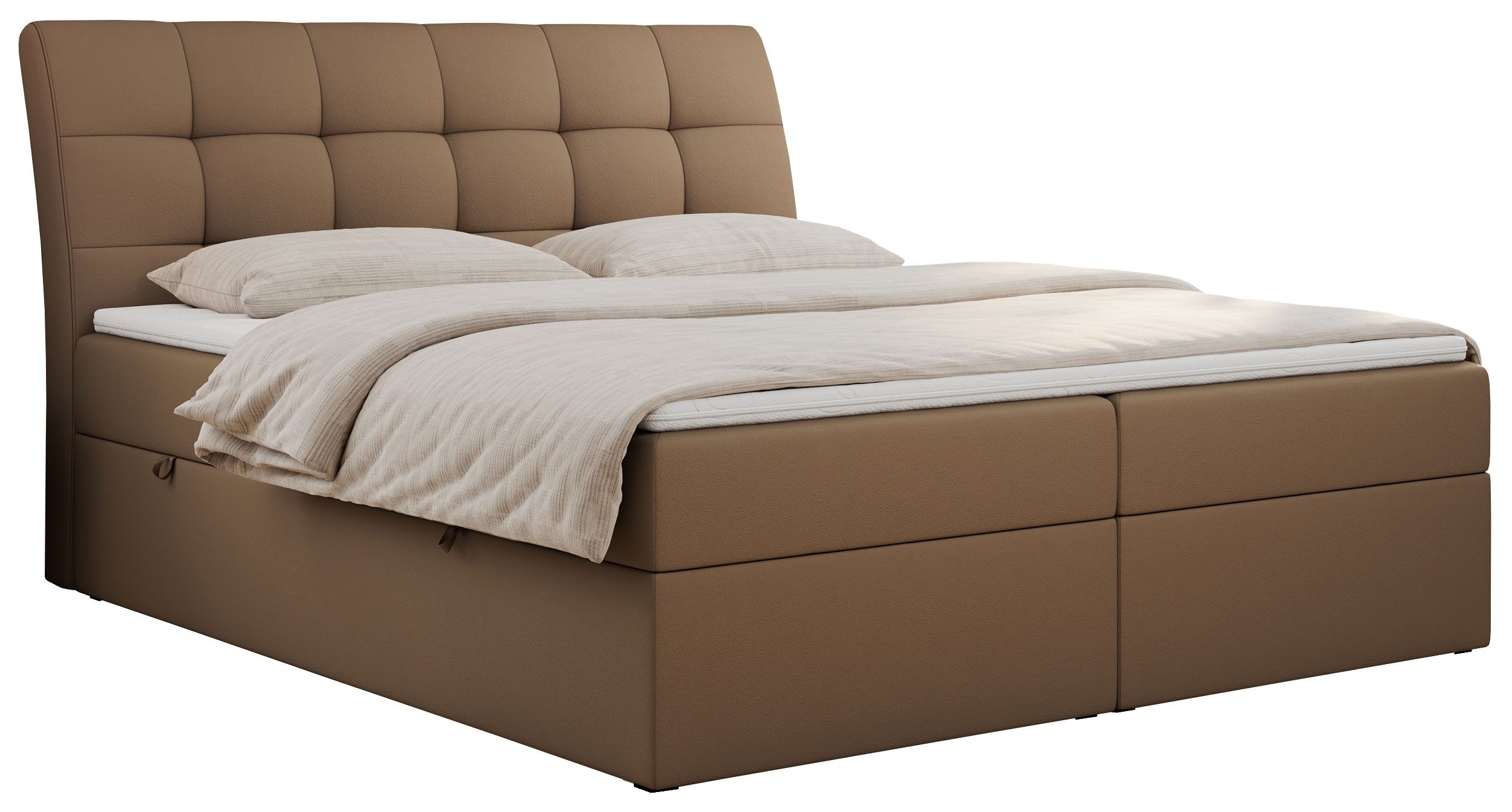 MKS MÖBEL Boxspringbett DIEGOS (Set, Topper günstig online kaufen