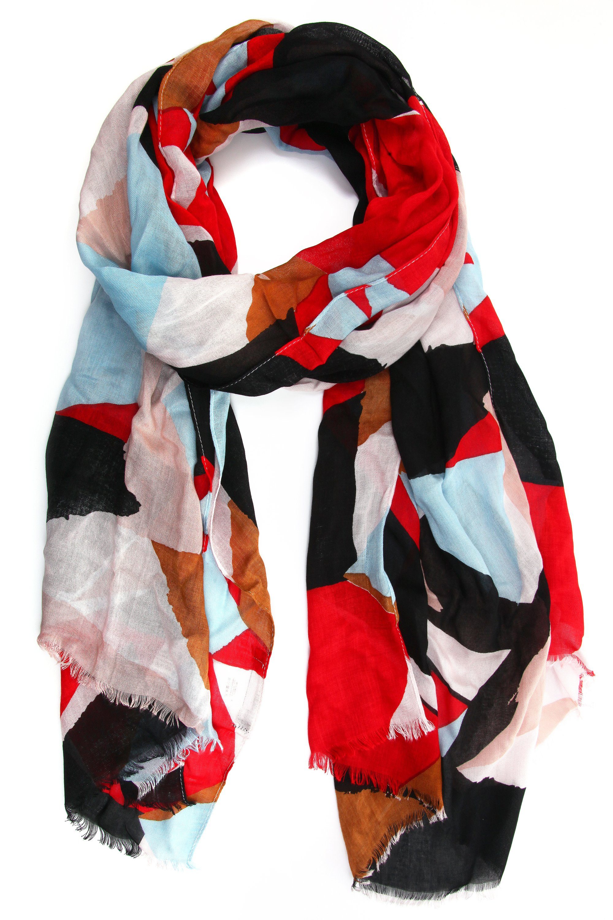 COLLEZIONE ALESSANDRO Modeschal "Keo", mit tollen Farben und Formen günstig online kaufen