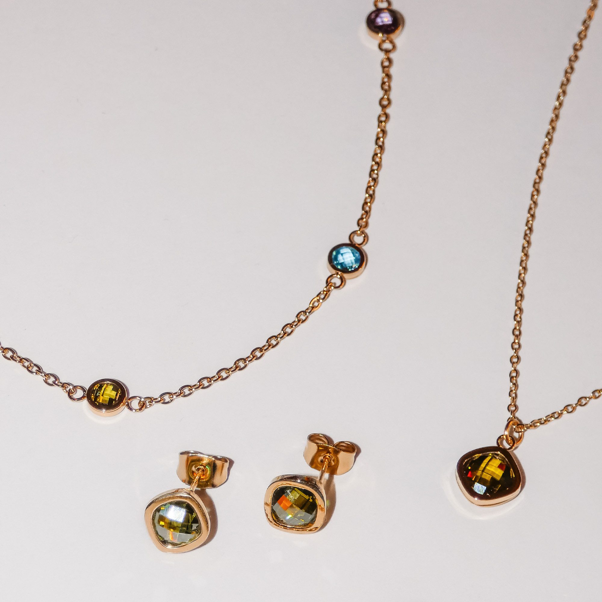 Tamaris Kette mit Anhänger Shiny Stones, mit Zirkonia (synth) – Bild 3 von 5
