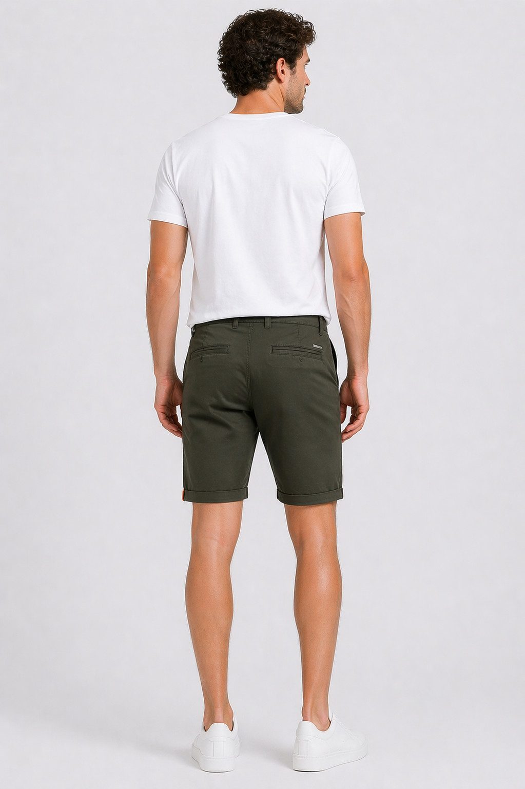 Smith & Solo Chinoshorts Kurze Hosen Herren, Baumwolle Shorts Männer Sommer Elasthan, Bermuda, Casual – Bild 4 von 5