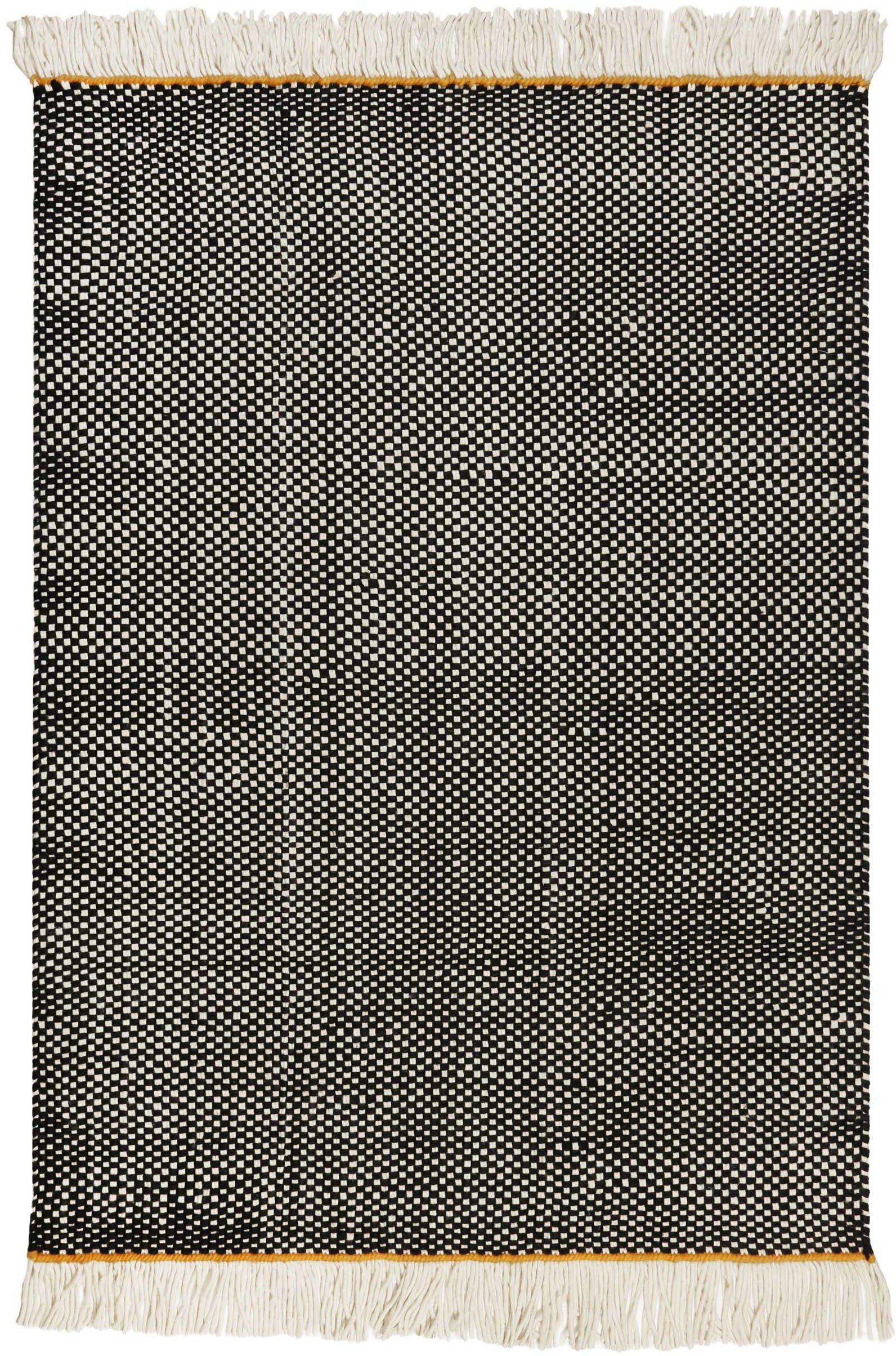 Esprit Wollteppich Casa ESP 2208, rechteckig, Höhe: 18 mm, Naturfaserteppich mit Fransen, Wohnzimmer