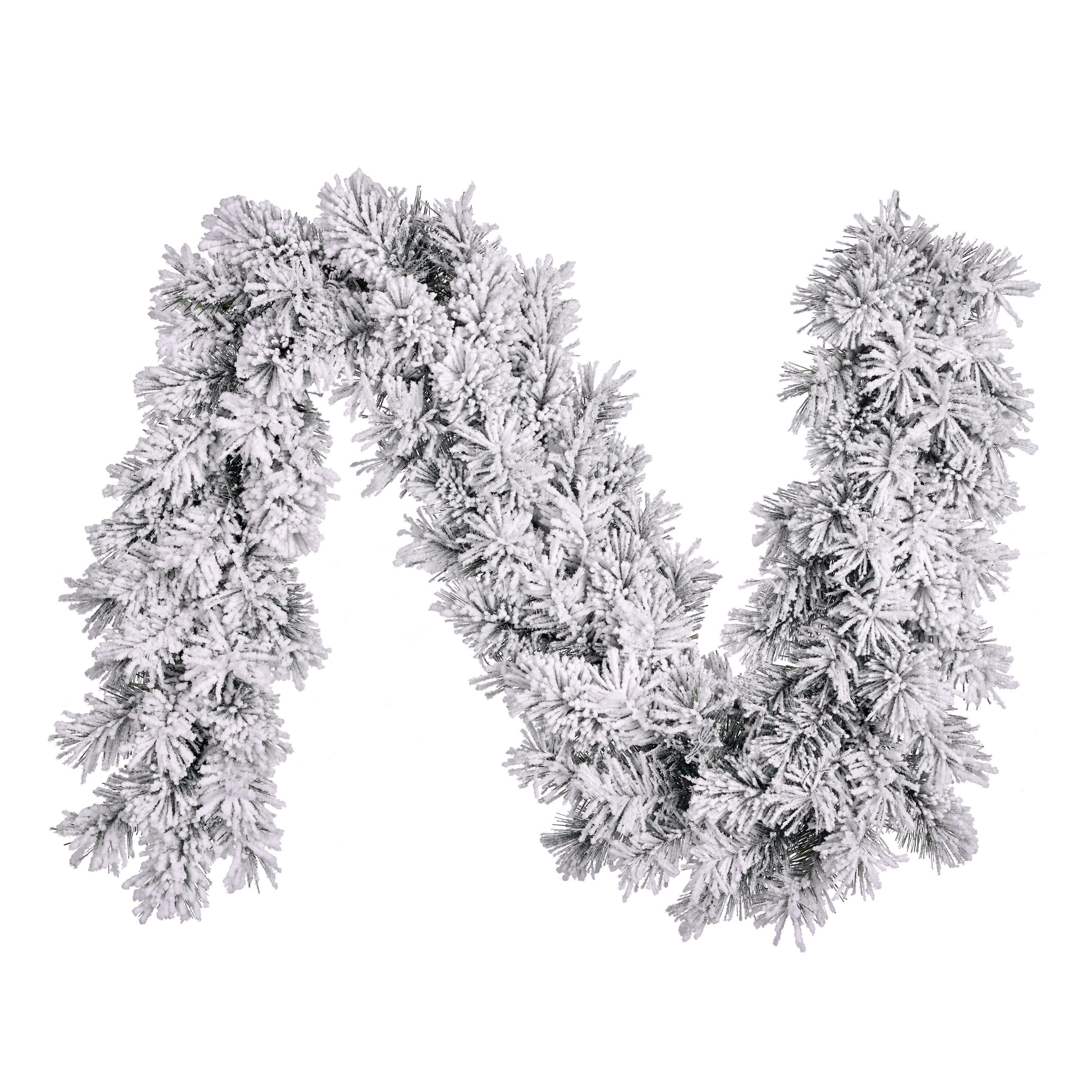 Black Box Trees Dekohänger Black Box Trees Dinsmore Girlande gruen frosted TIPS 156 - l270xd25cm