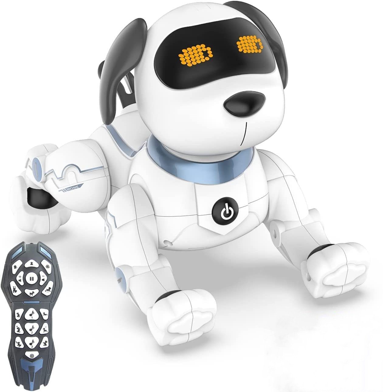 autolock RC-Roboter Intelligenter Roboter Hund,programmierbarer Roboter-Welpe, mit Singen,Tanzen,Sprechen für Kinder, interaktiver Spielzeug