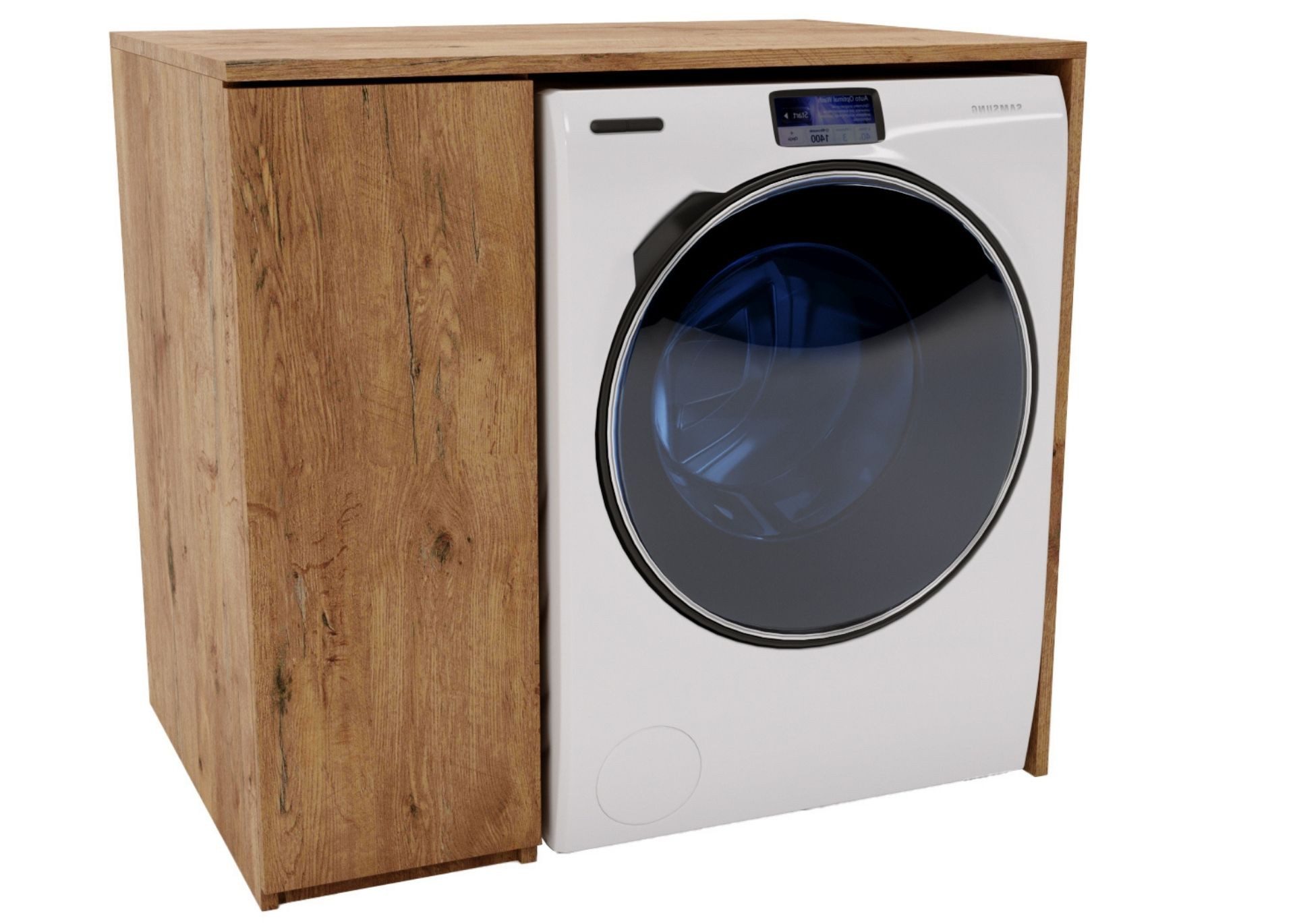 Raumhirsch Furniture Waschmaschinenumbauschrank RAUMHIRSCH mit Stauraum günstig online kaufen