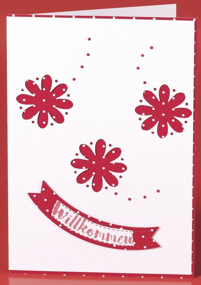 Thumbnail - Heyda Motivstanzer Flexistanzer-Motivstanzer für Karton bis 220g/qm Blume 4cm.