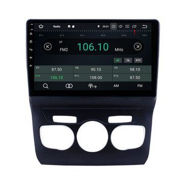 TAFFIO Für Citroen C4L 10.1" Touch Android Autoradio GPS CarPlay Bluetooth Einbau-Navigationsgerät
