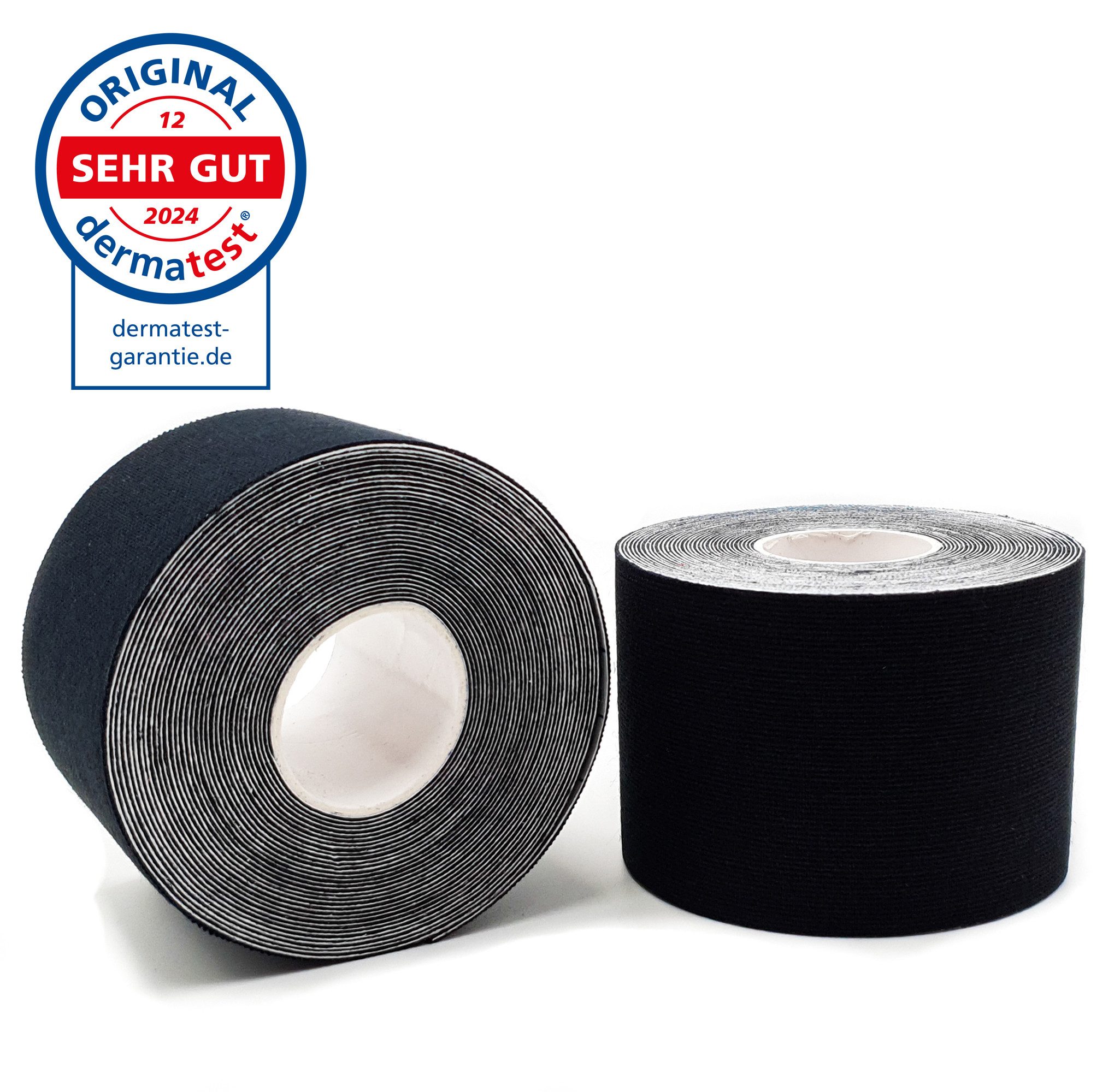 Axion Kinesiologie-Tape Kinesio-Tape - Wasserfestes Tape, verschiedene Farben, je 500 x 5 cm (Set, 2-St) MEDIZINPRODUKT, Sporttape Bandage
