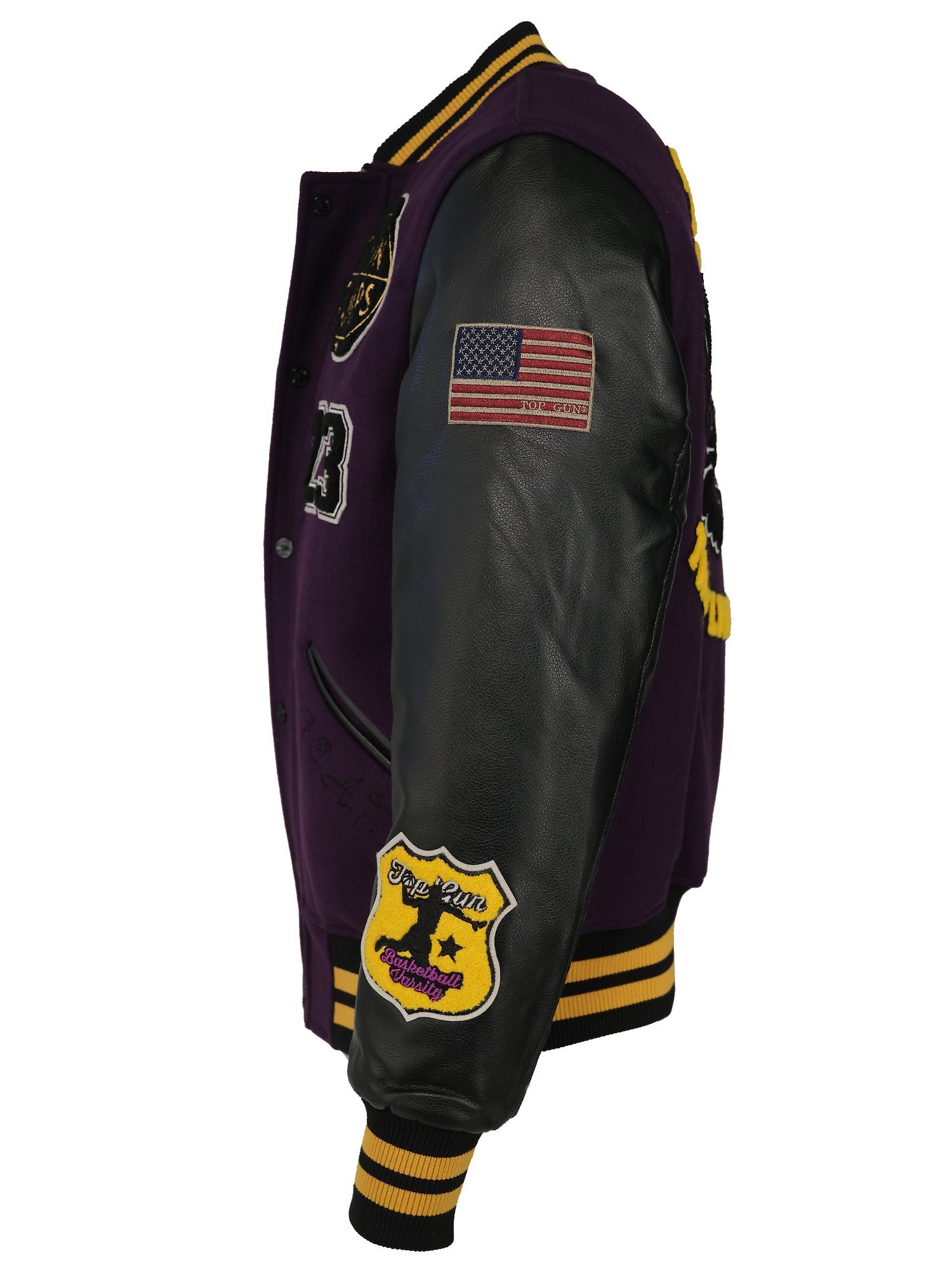 purple TOP TG20213031 GUN Collegejacke