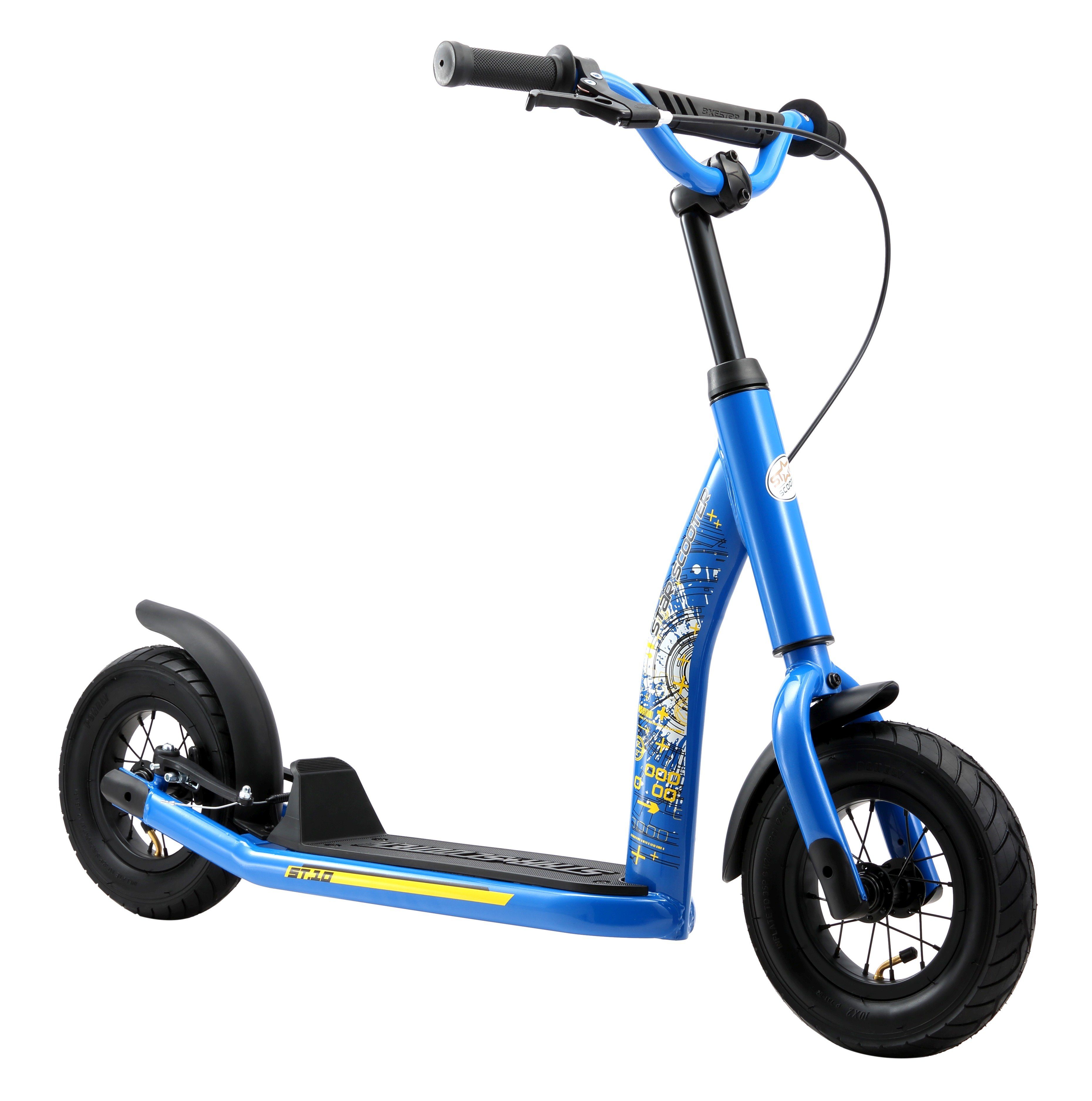 Star-Scooter Cityroller 10 Zoll, Kugelgelagerte leichtgängige Lenkung