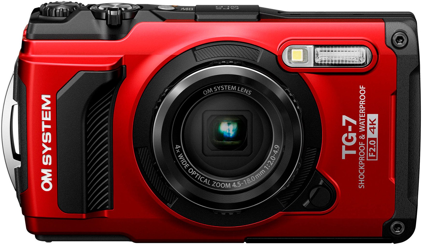 Olympus Tough TG-7 Kompaktkamera (12 MP, 4x opt. Zoom, Bluetooth, WLAN (Wi-Fi)