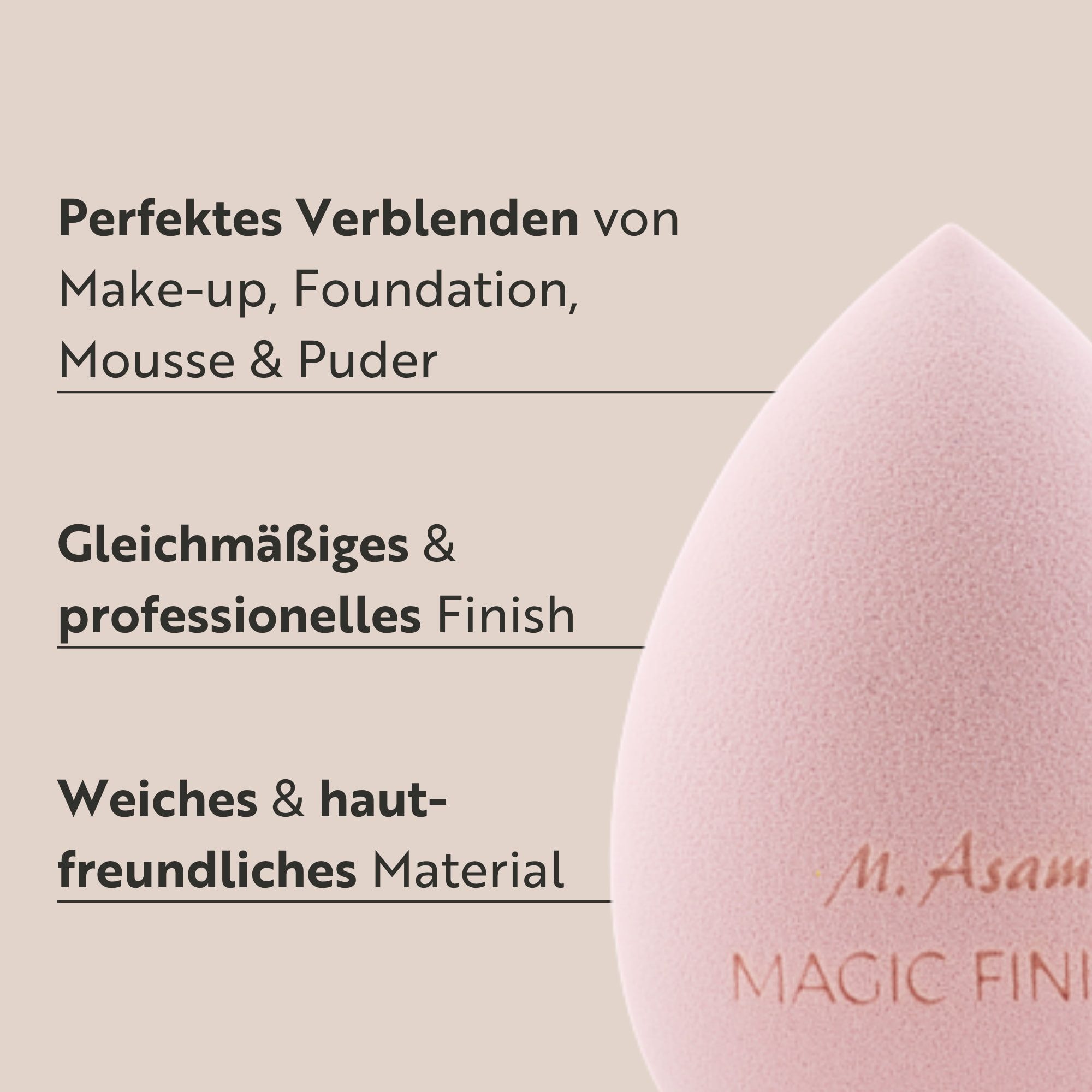 asambeauty Make-up Schwamm Make-up Schwamm