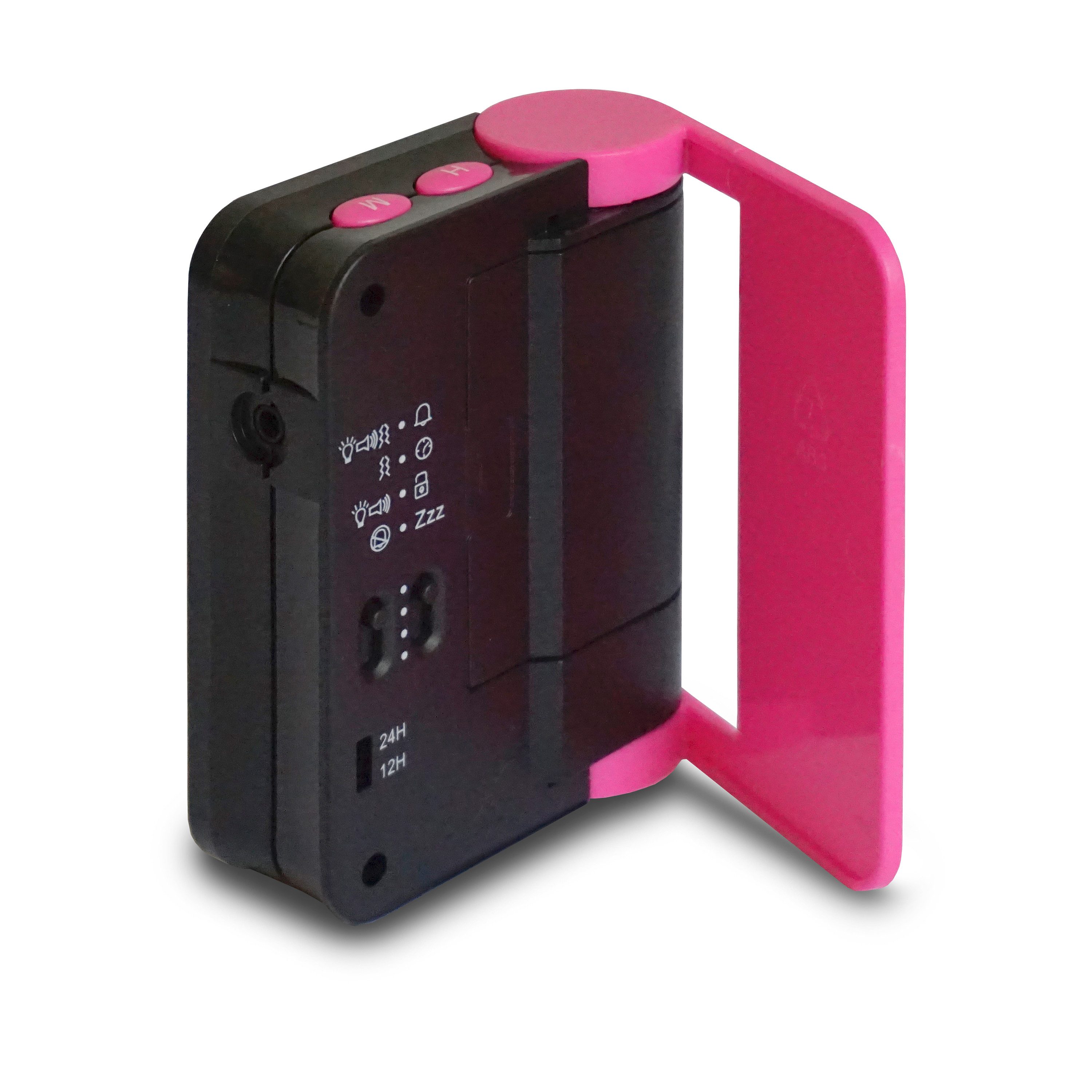 HUMANTECHNIK Reisewecker travelTim mit Licht, Ton (95dB) & Vibration – Bild 2 von 5