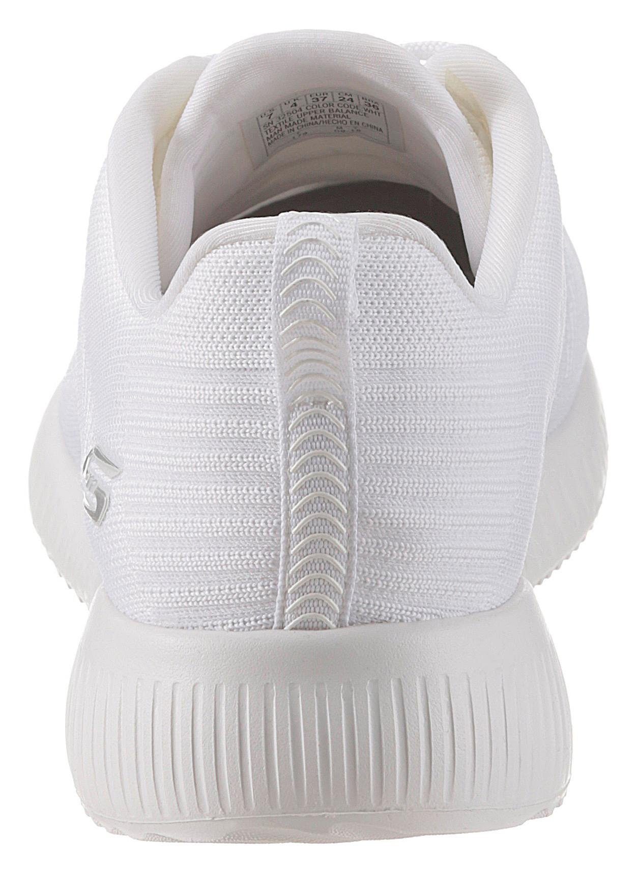 Skechers Bobs Squad - Tough Talk Sneaker Freizeitschuh, Halbschuh, Schnürschuh mit Skech-Knit