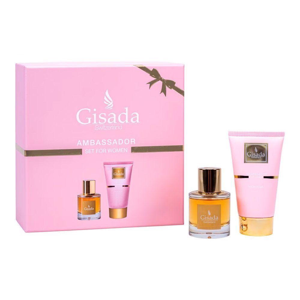 Gisada Pflege-Geschenkset Parfum Ambassadora Geschenkset, 2-tlg.