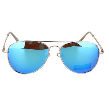 MIRROSI Pilotenbrille Damen Herren Sonnenbrille Polarisiert UV400 Schutz (Brille verspiegelt Blau, inkl.1x Brillentui und 1x Brillentuch) Wayfarer Brille Polarisiert Fliegerbrille Klassik Schwarz