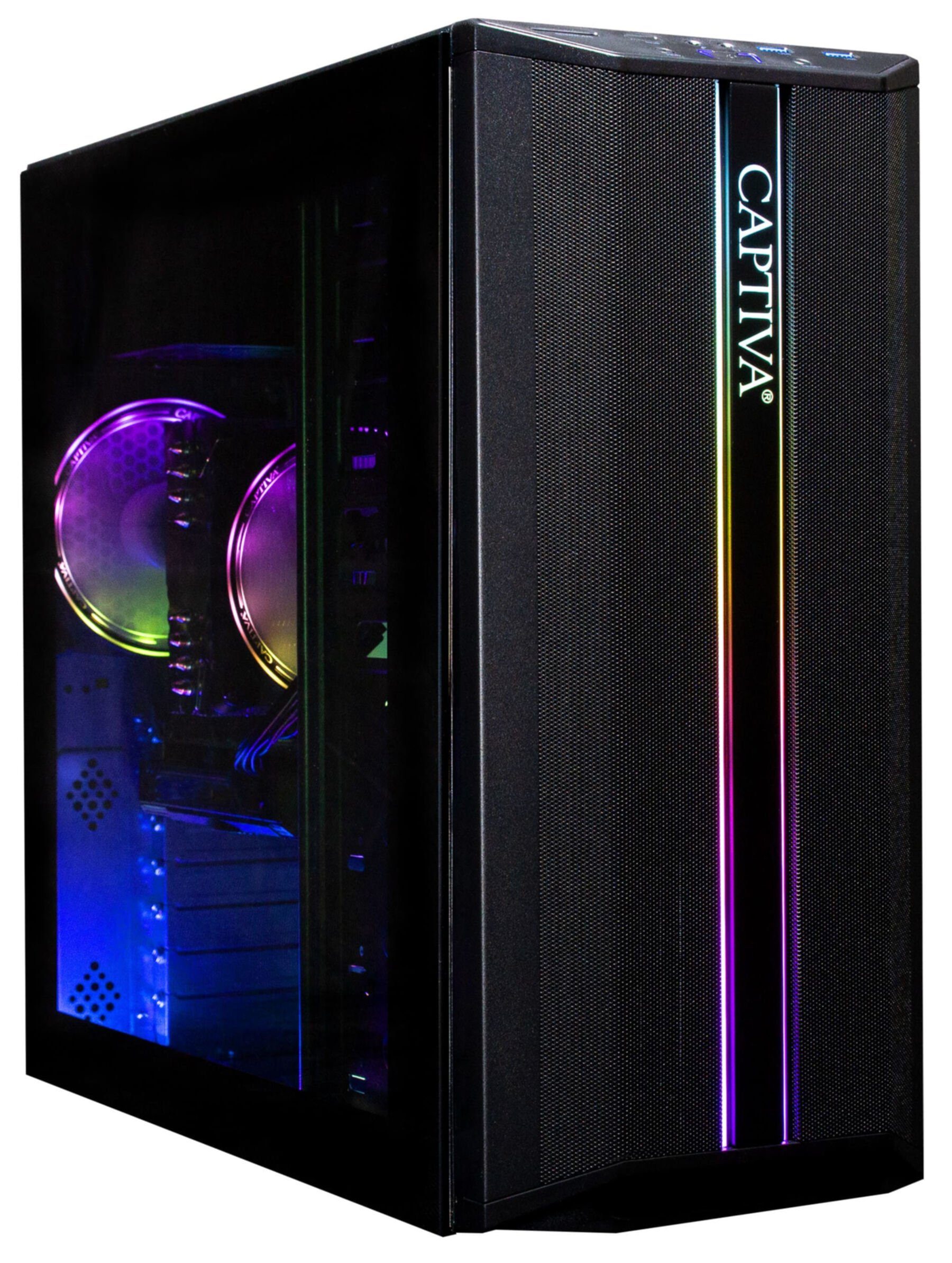 CAPTIVA Highend Gaming R98-159 Gaming-PC (AMD Ryzen 7 5700X, GeForce® RTX™ 5070, 16 GB RAM, 1000 GB SSD, Luftkühlung)