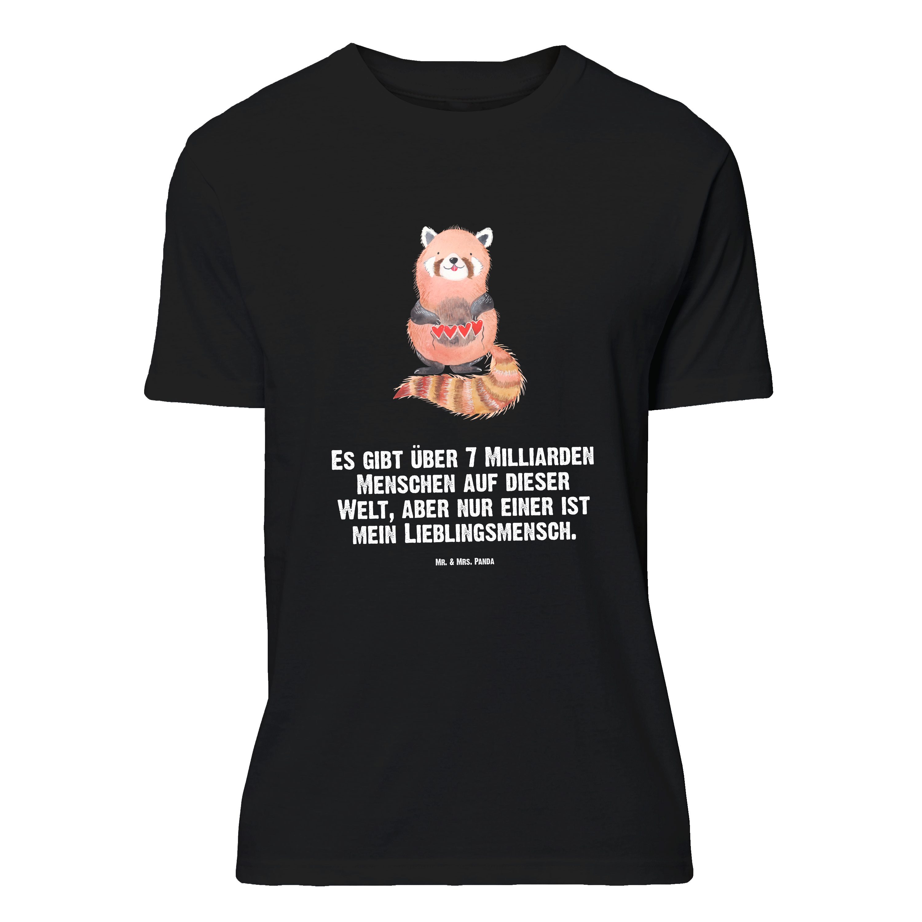 T-Shirt Roter Panda, Größe M T-Shirt, Schwarz, Lustige Sprüche, Shirt, Liebli