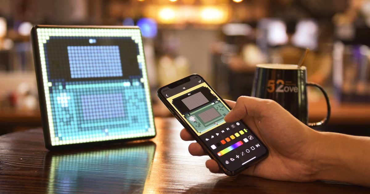 DIVOOM Bilderrahmen Divoom Pixoo Max - schwarz günstig online kaufen