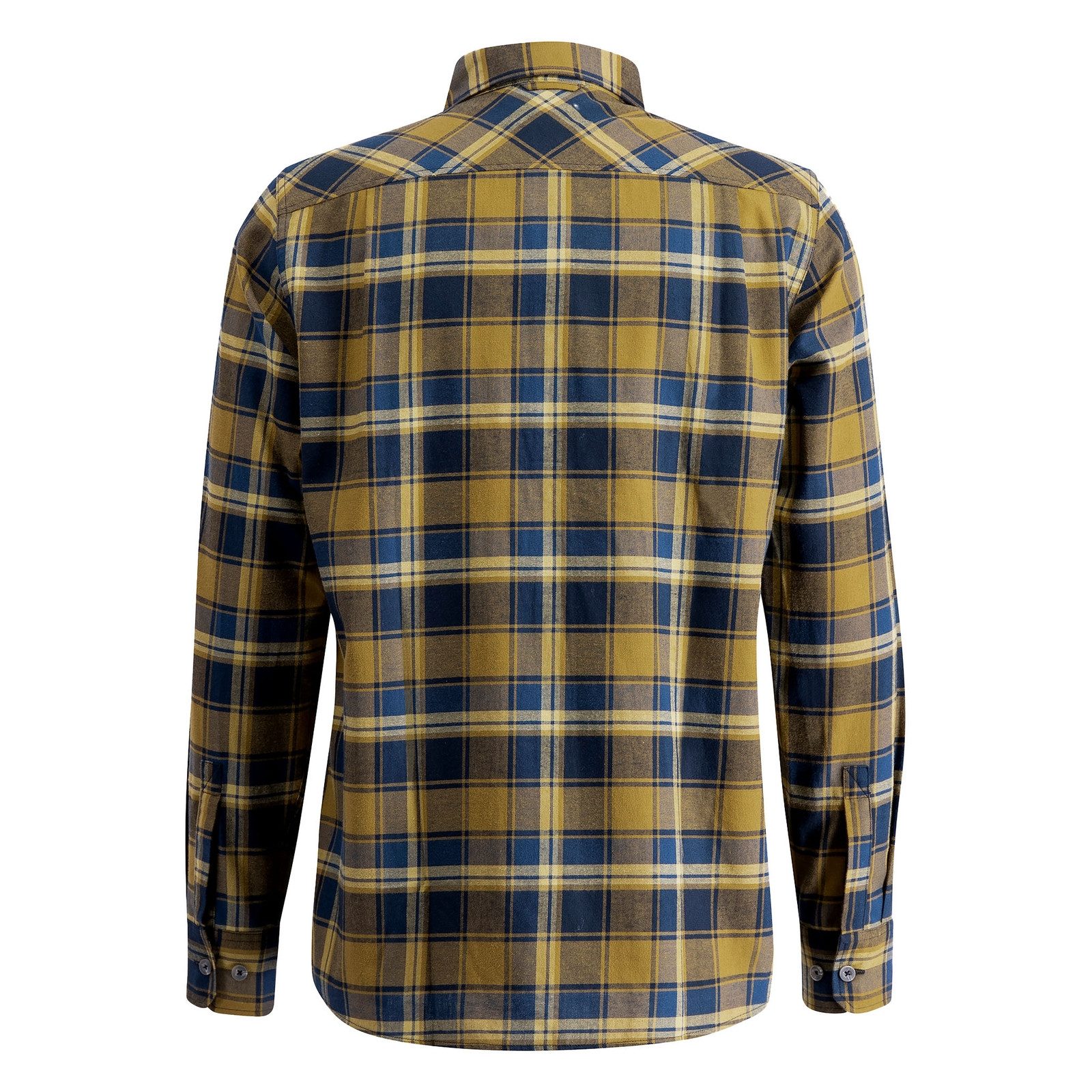 Lundhags Langarmhemd Järpen Plaid Flannel Shirt mit Brusttasche