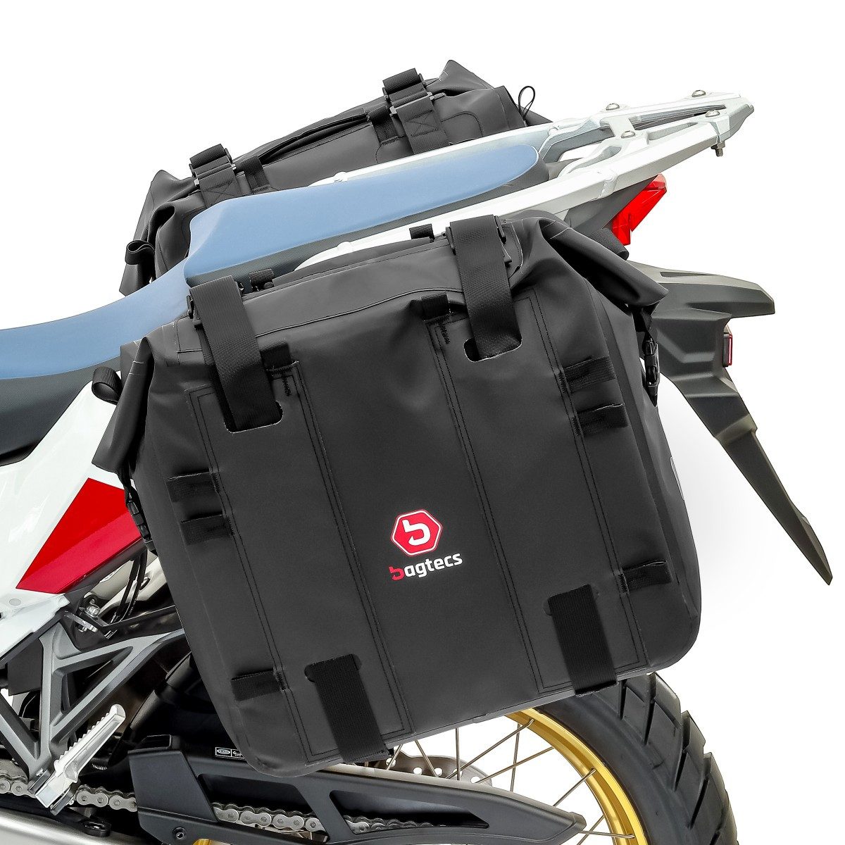 Bagtecs Reisetasche Satteltaschen # XA32 Motorrad Seitentaschen 2x32L Wasserdicht