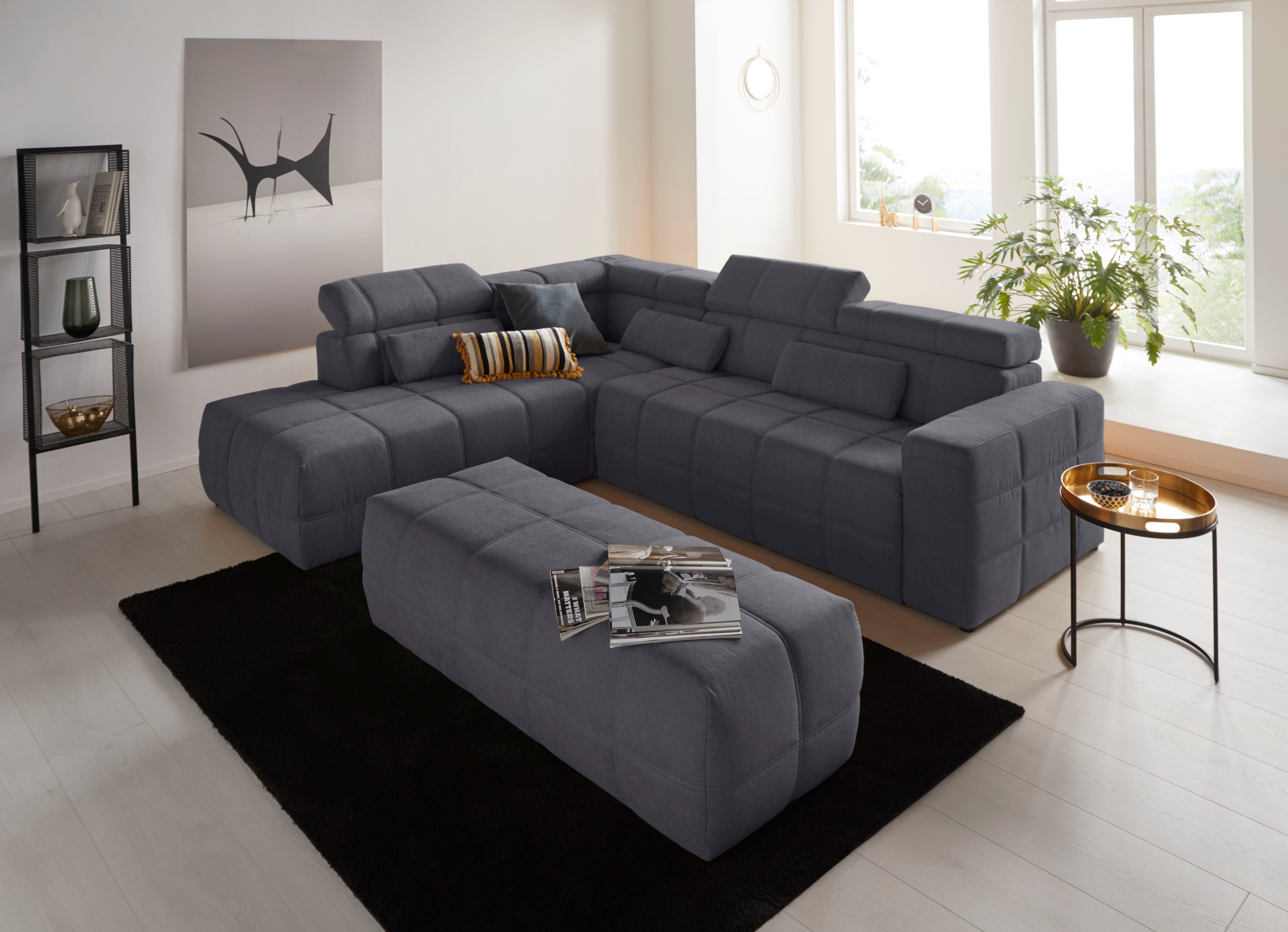 DOMO collection Hocker Brandon, große Ausführung passend zu "Brandon", auch günstig online kaufen