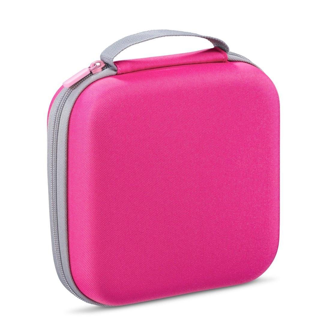 Hama Tragetasche Hartschalen Tasche für 8 – 16 Tonies®, Tonie, Aufbewahrung, Tonietasche pink