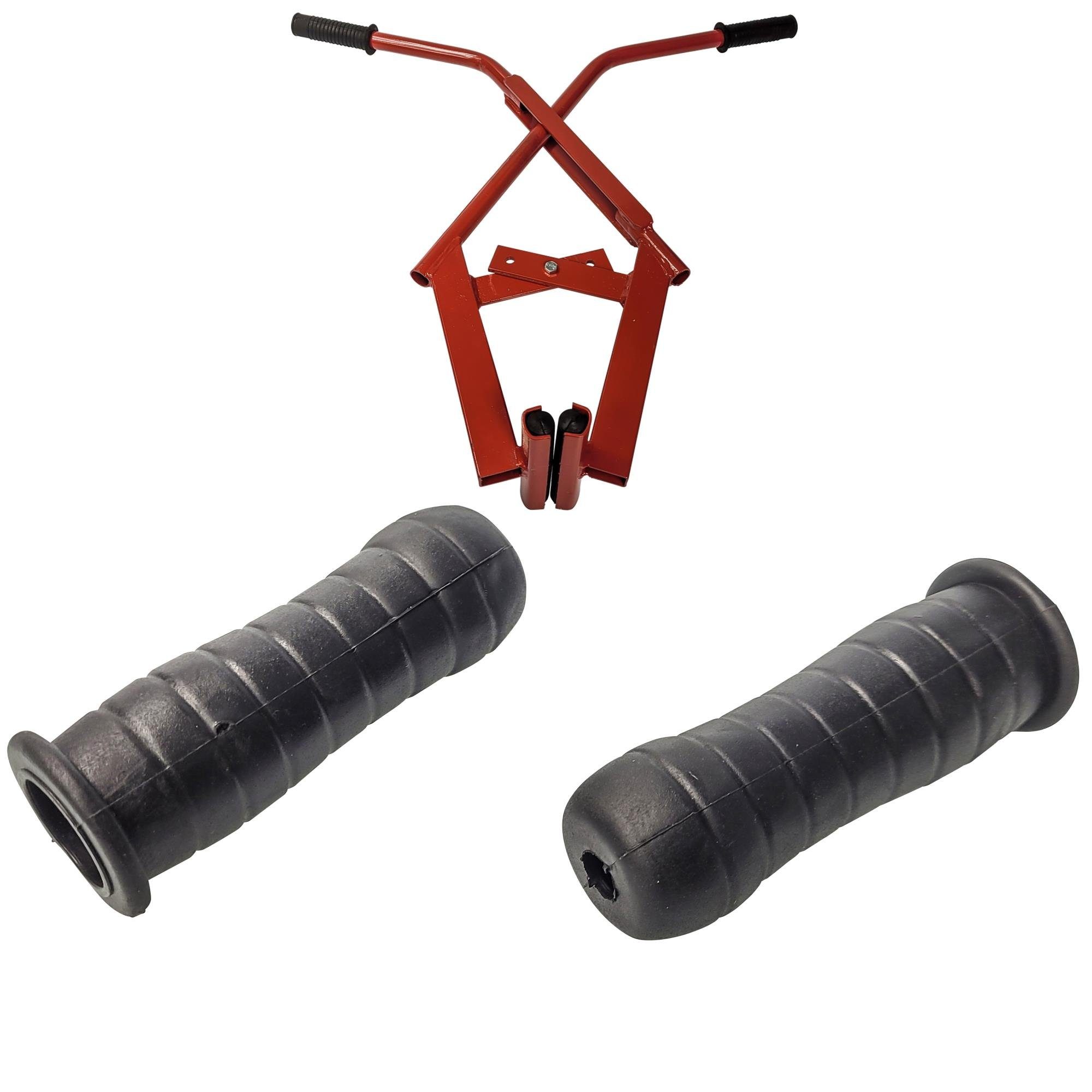 BauSupermarkt24 Plattenheber 2 X Ersatzgriff für Bordsteinträger, -]