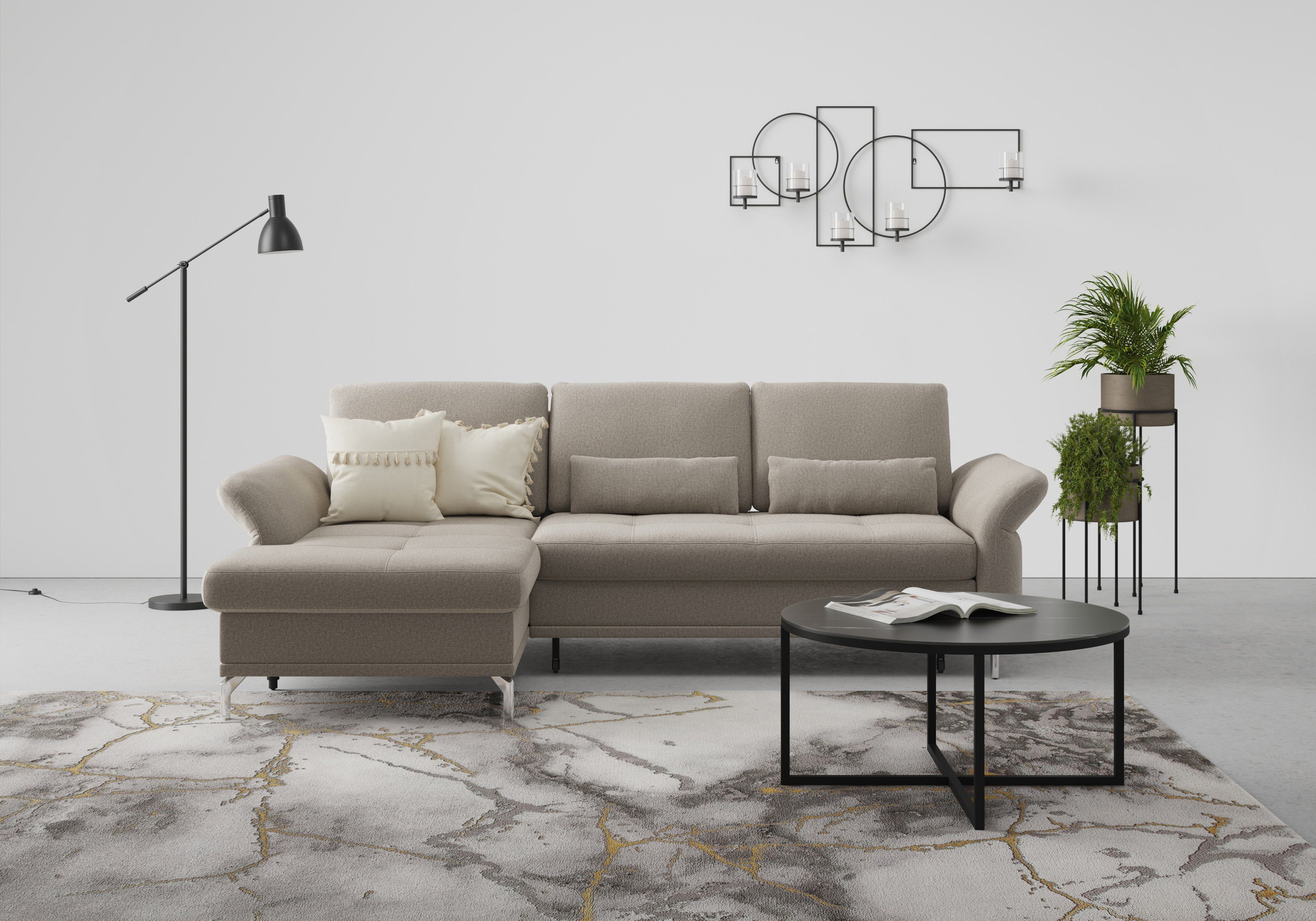 INOSIGN Ecksofa Palm Beach L-Form, Federkern, günstig online kaufen